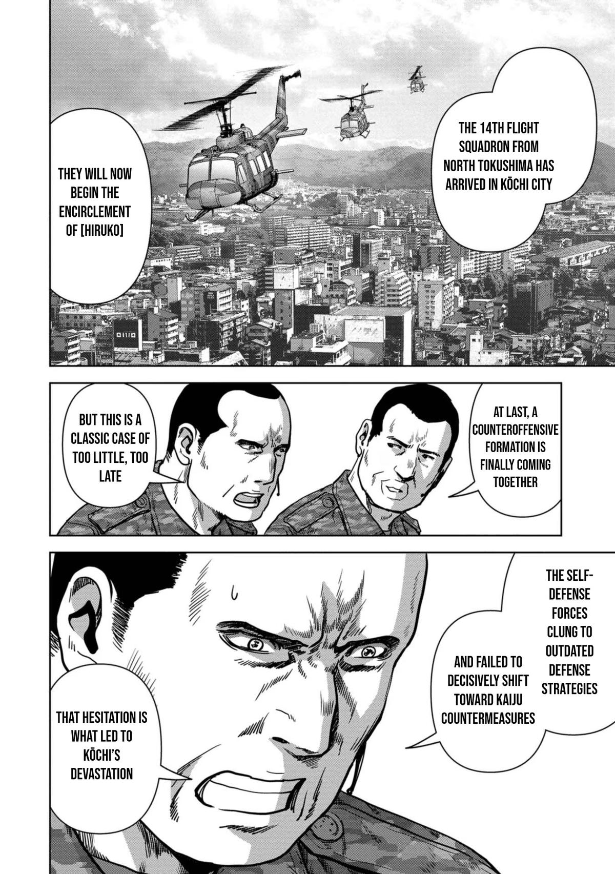 Kaijuu Jieitai Chap 36 - Next Chap 37