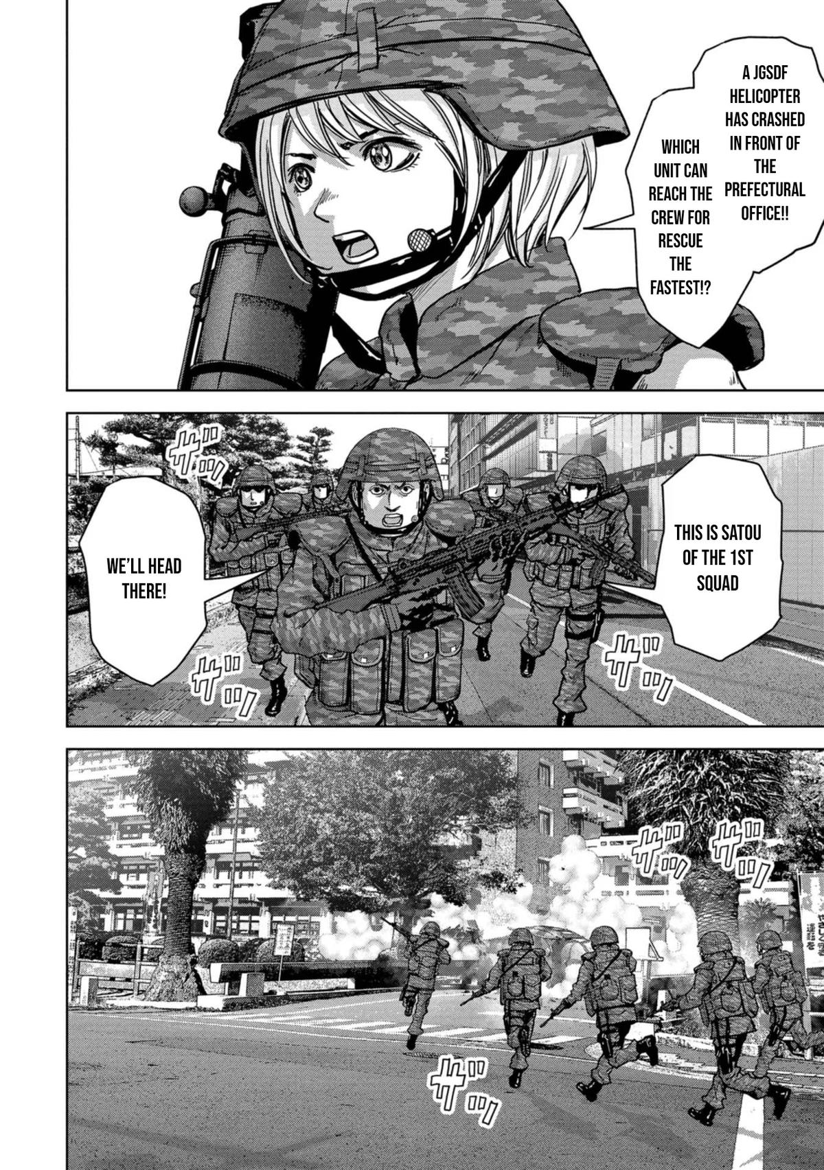Kaijuu Jieitai Chap 36 - Next Chap 37