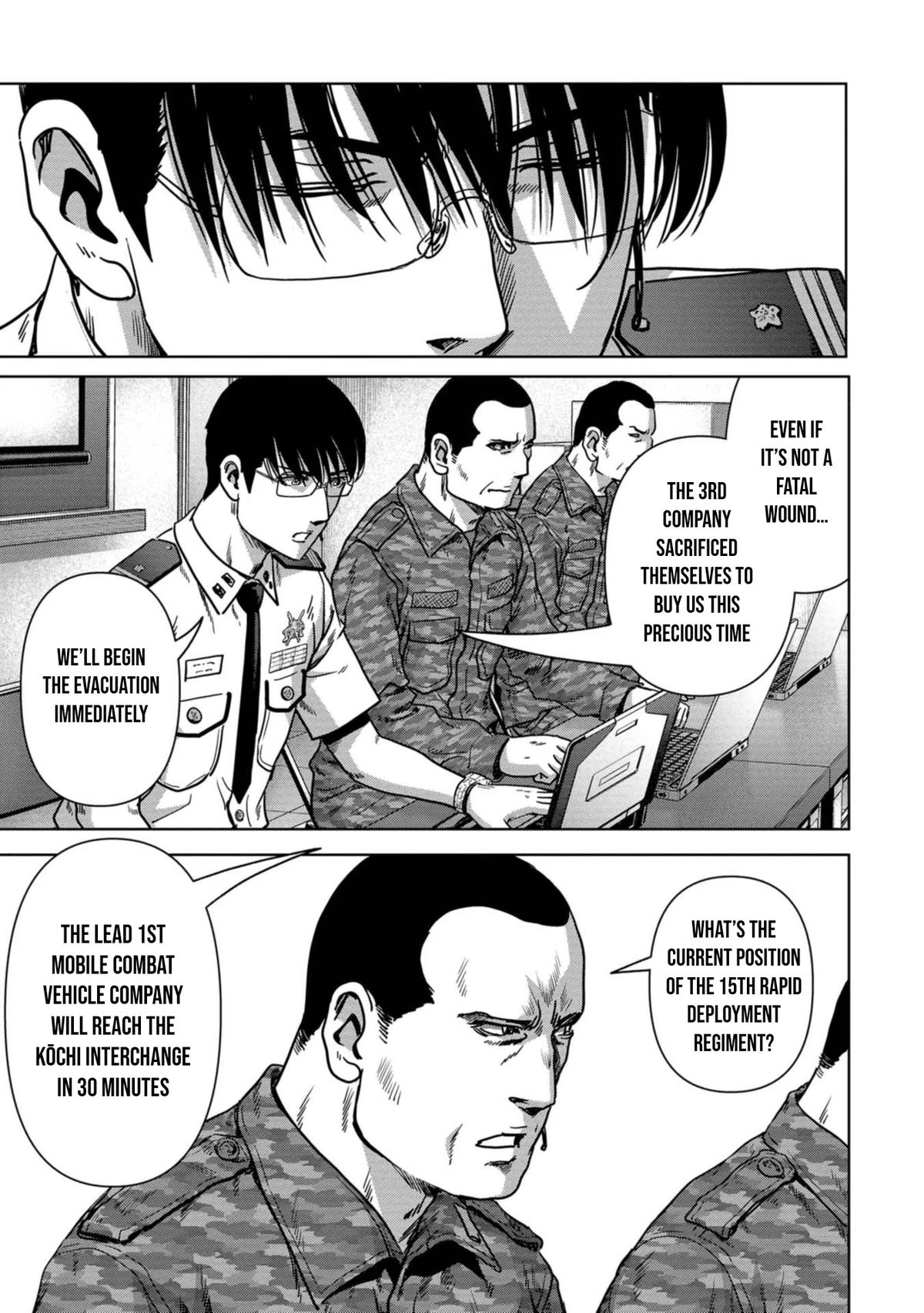 Kaijuu Jieitai Chap 36 - Next Chap 37