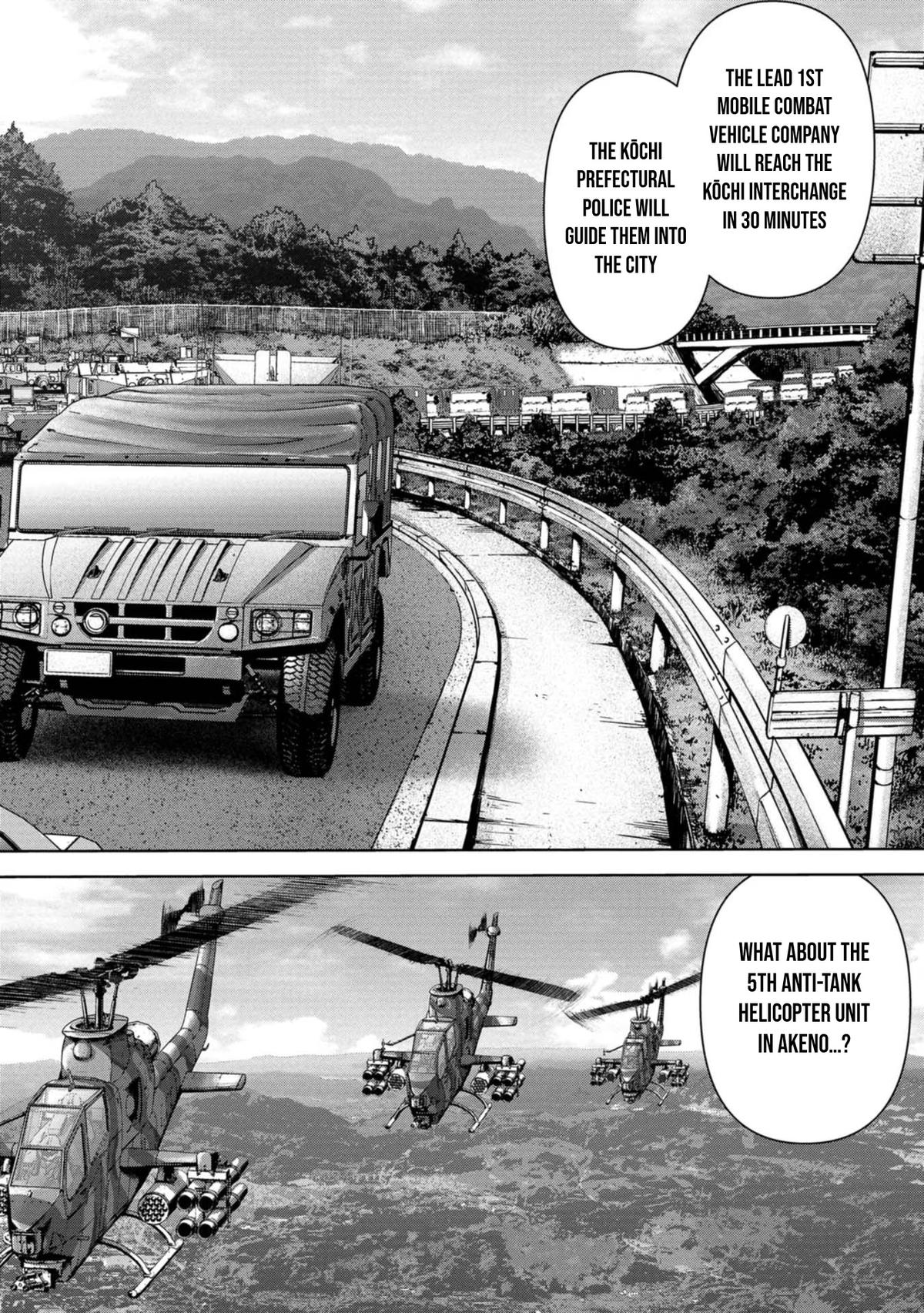 Kaijuu Jieitai Chap 36 - Next Chap 37