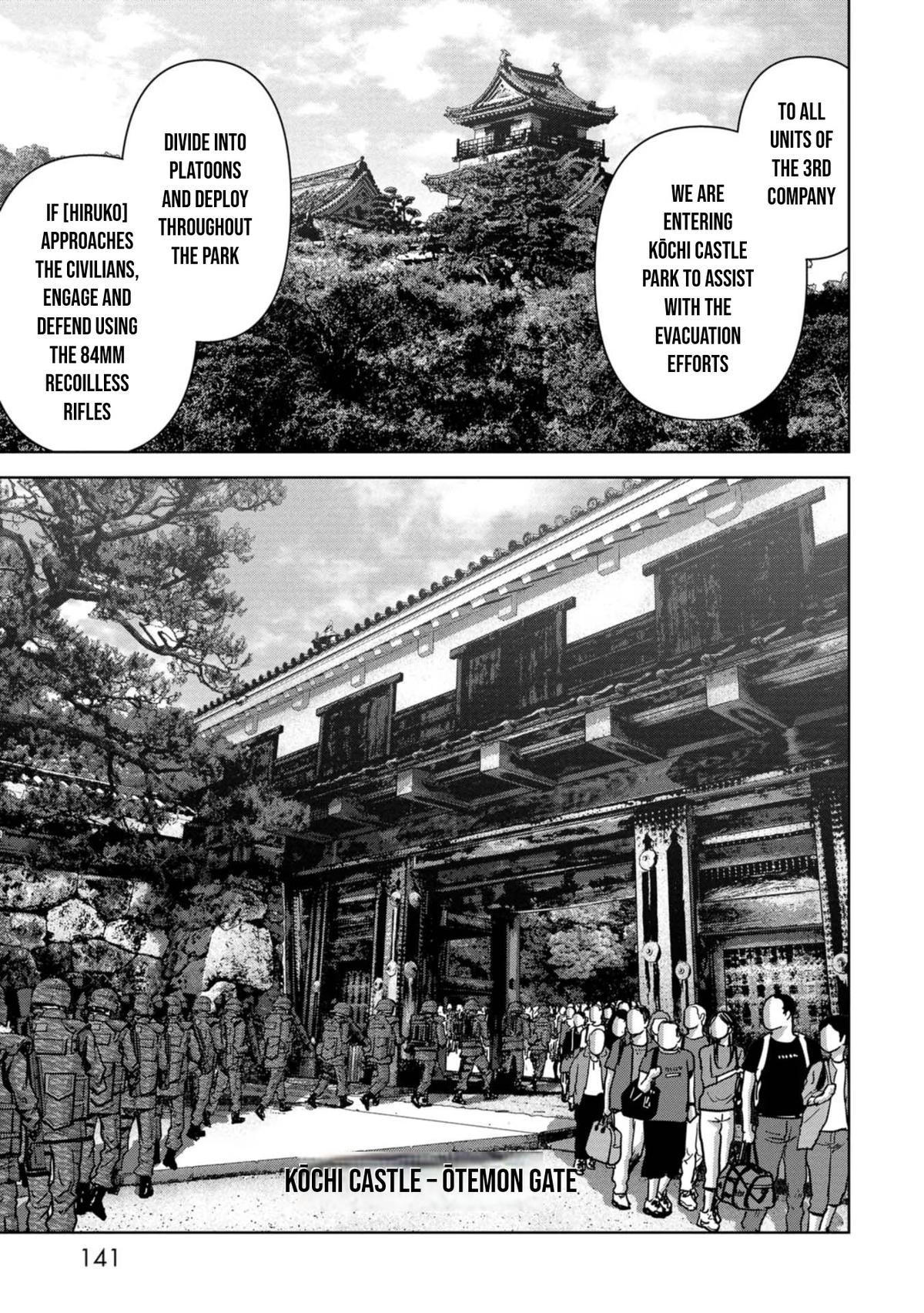 Kaijuu Jieitai Chap 36 - Next Chap 37