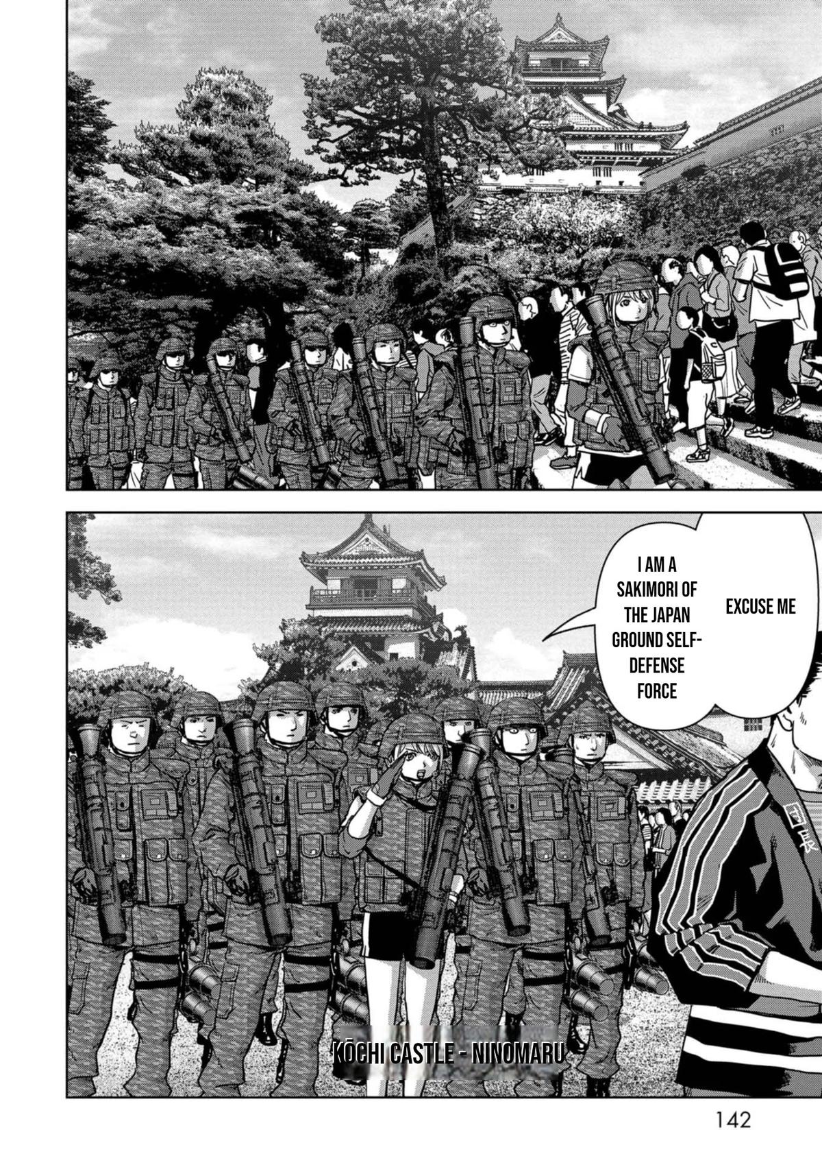 Kaijuu Jieitai Chap 36 - Next Chap 37