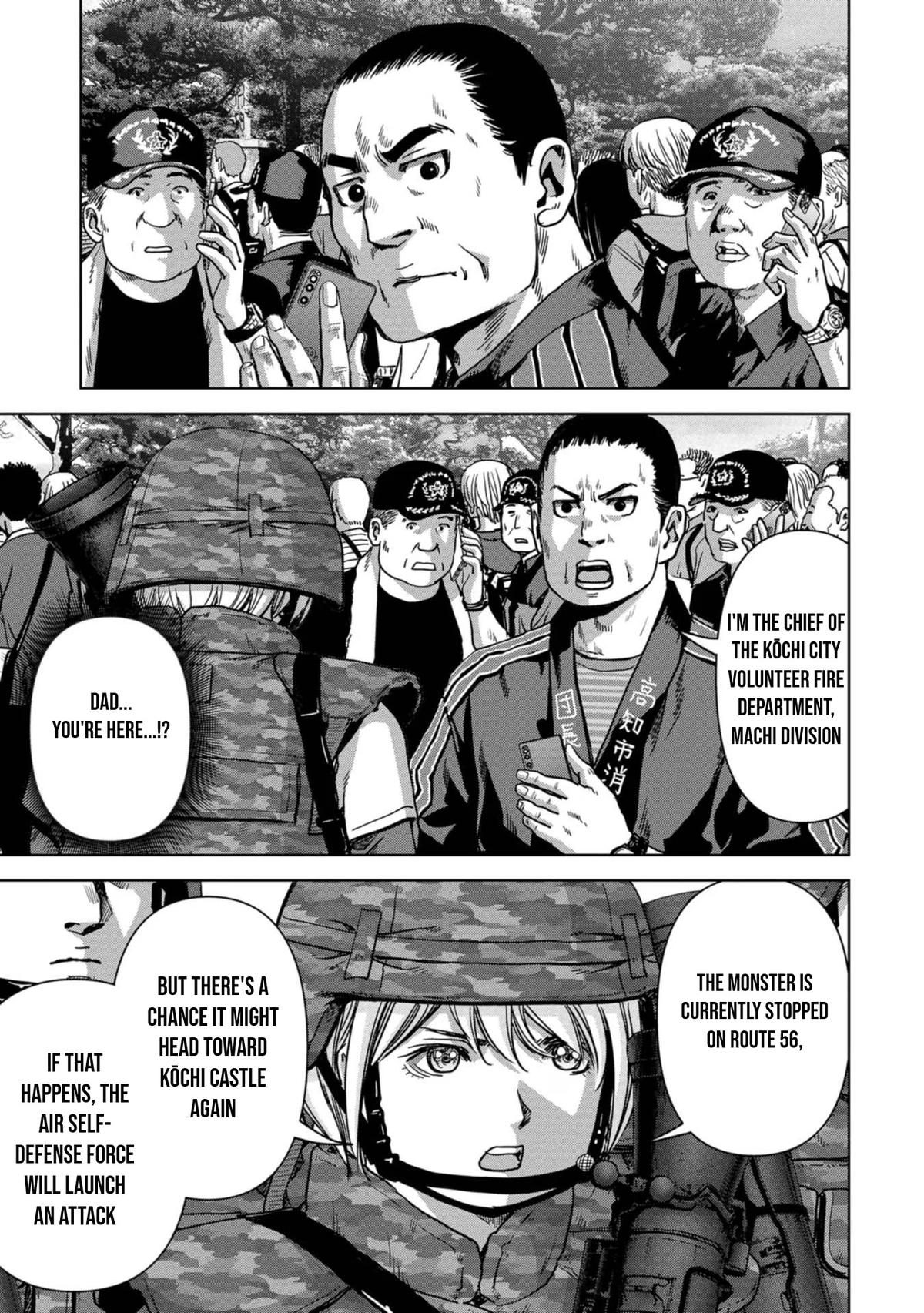 Kaijuu Jieitai Chap 36 - Next Chap 37