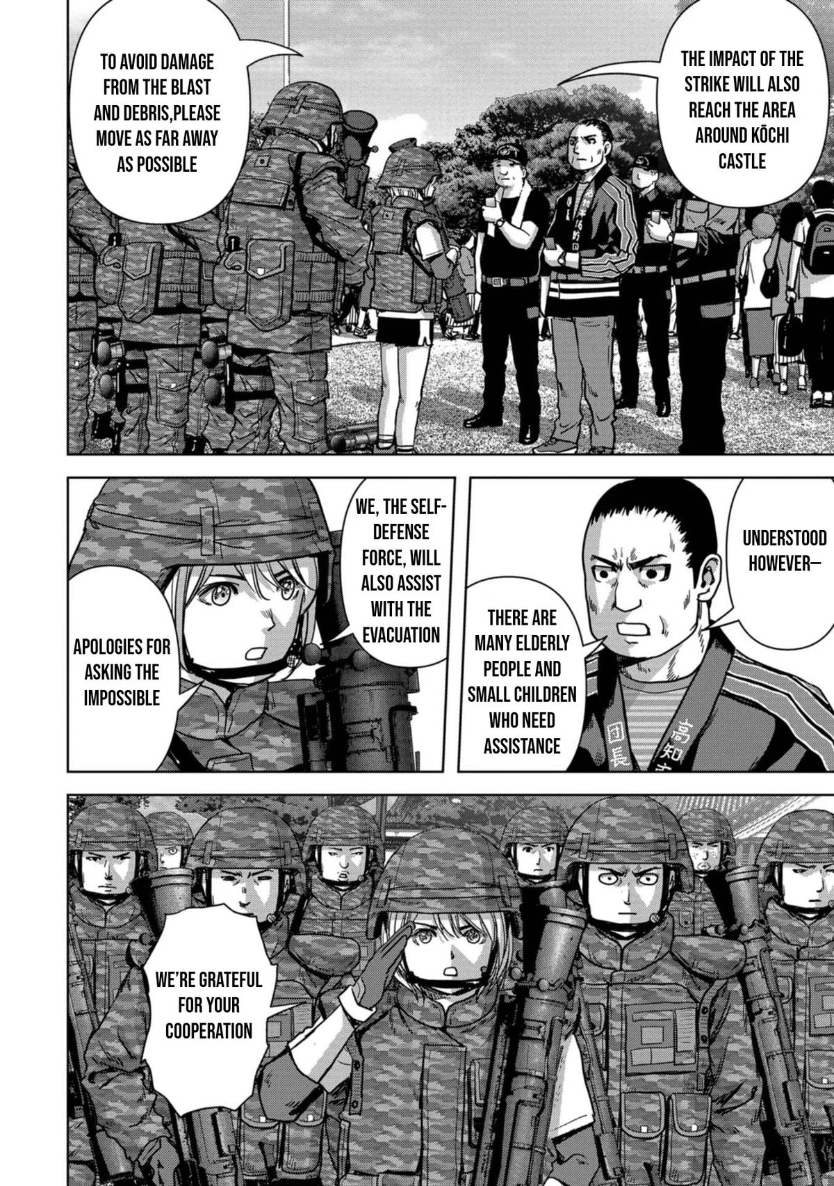 Kaijuu Jieitai Chap 36 - Next Chap 37