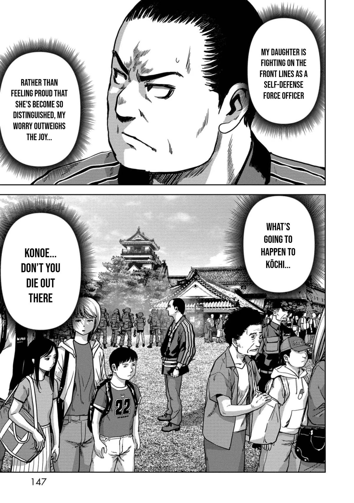 Kaijuu Jieitai Chap 36 - Next Chap 37