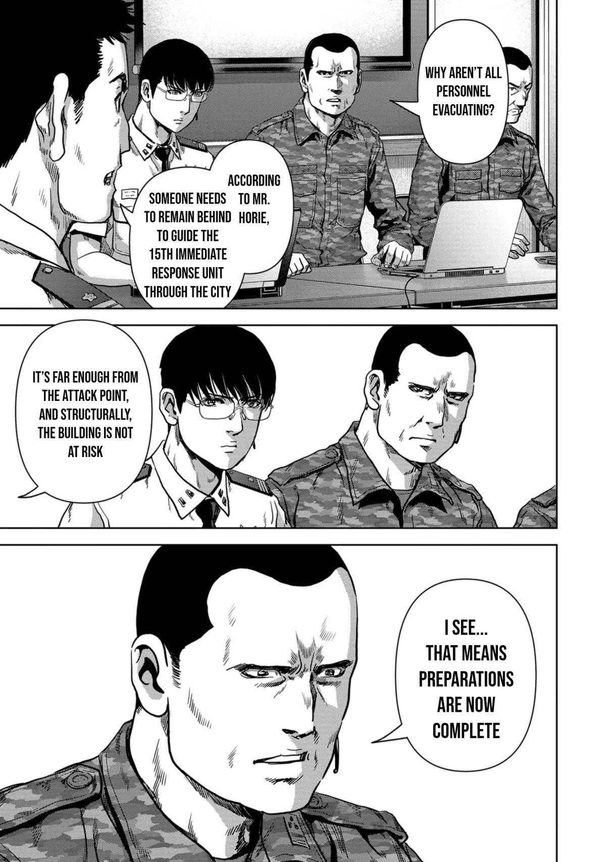 Kaijuu Jieitai Chap 36 - Next Chap 37