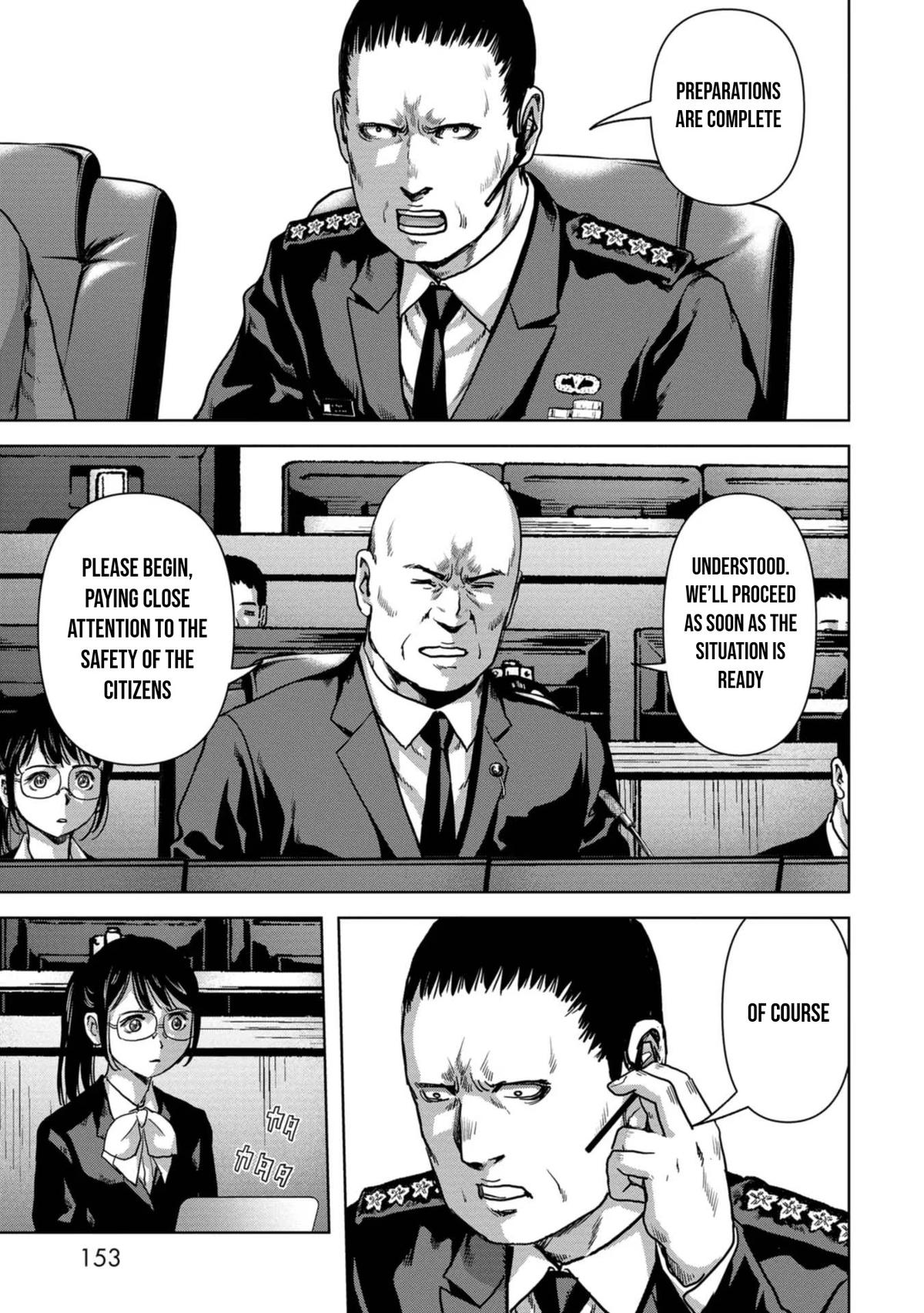 Kaijuu Jieitai Chap 36 - Next Chap 37