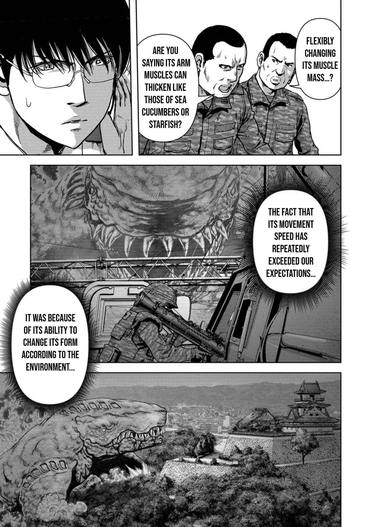 Kaijuu Jieitai Chap 38 - Next Chap 39