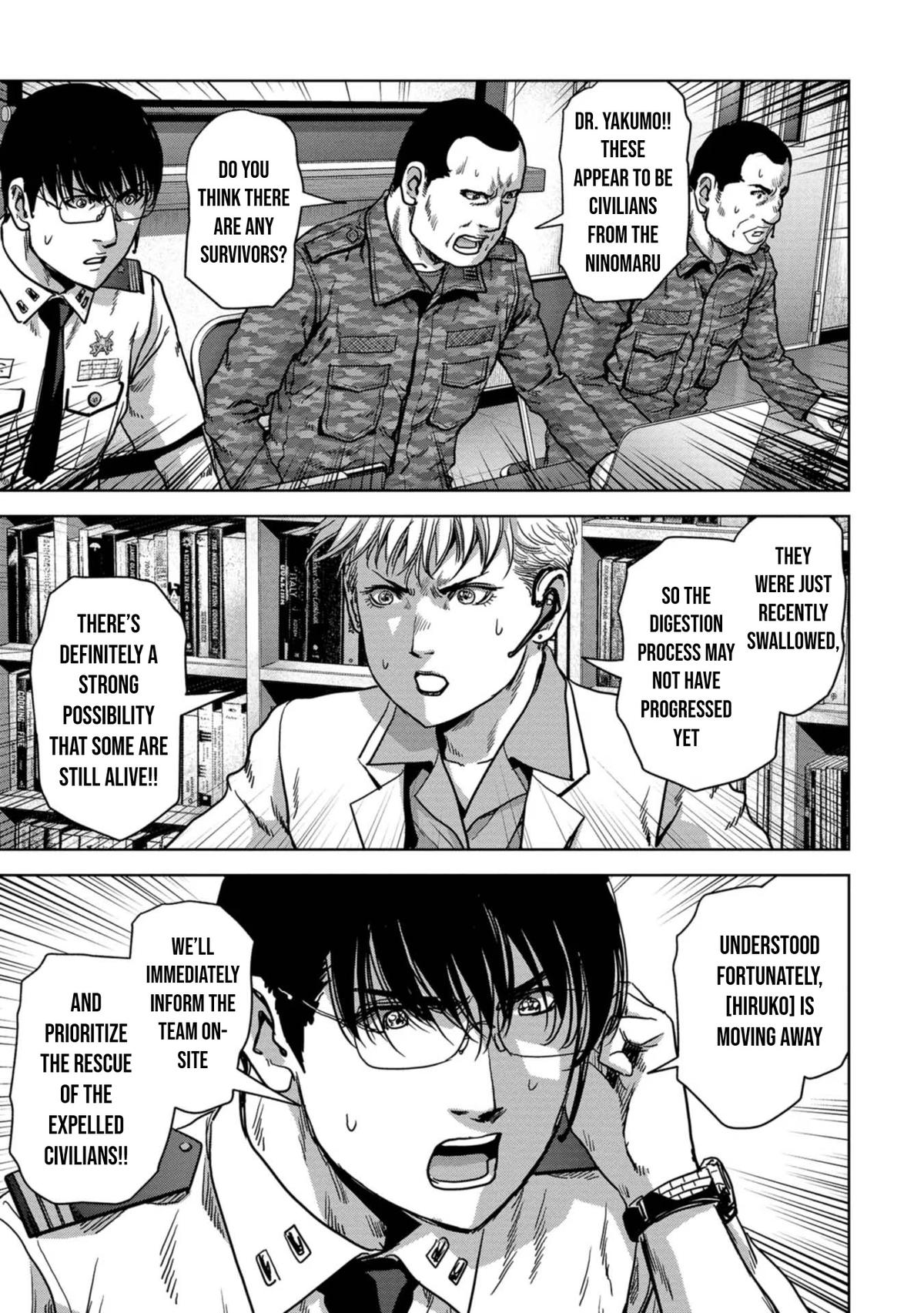 Kaijuu Jieitai Chap 38 - Next Chap 39