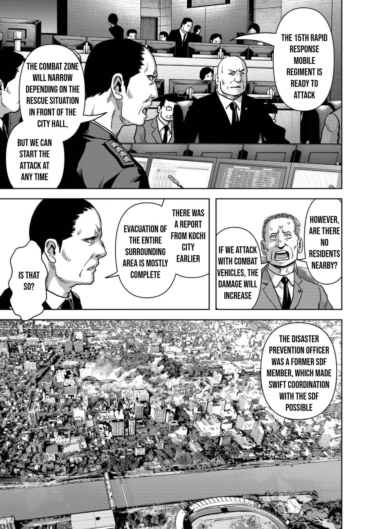 Kaijuu Jieitai Chap 38 - Next Chap 39