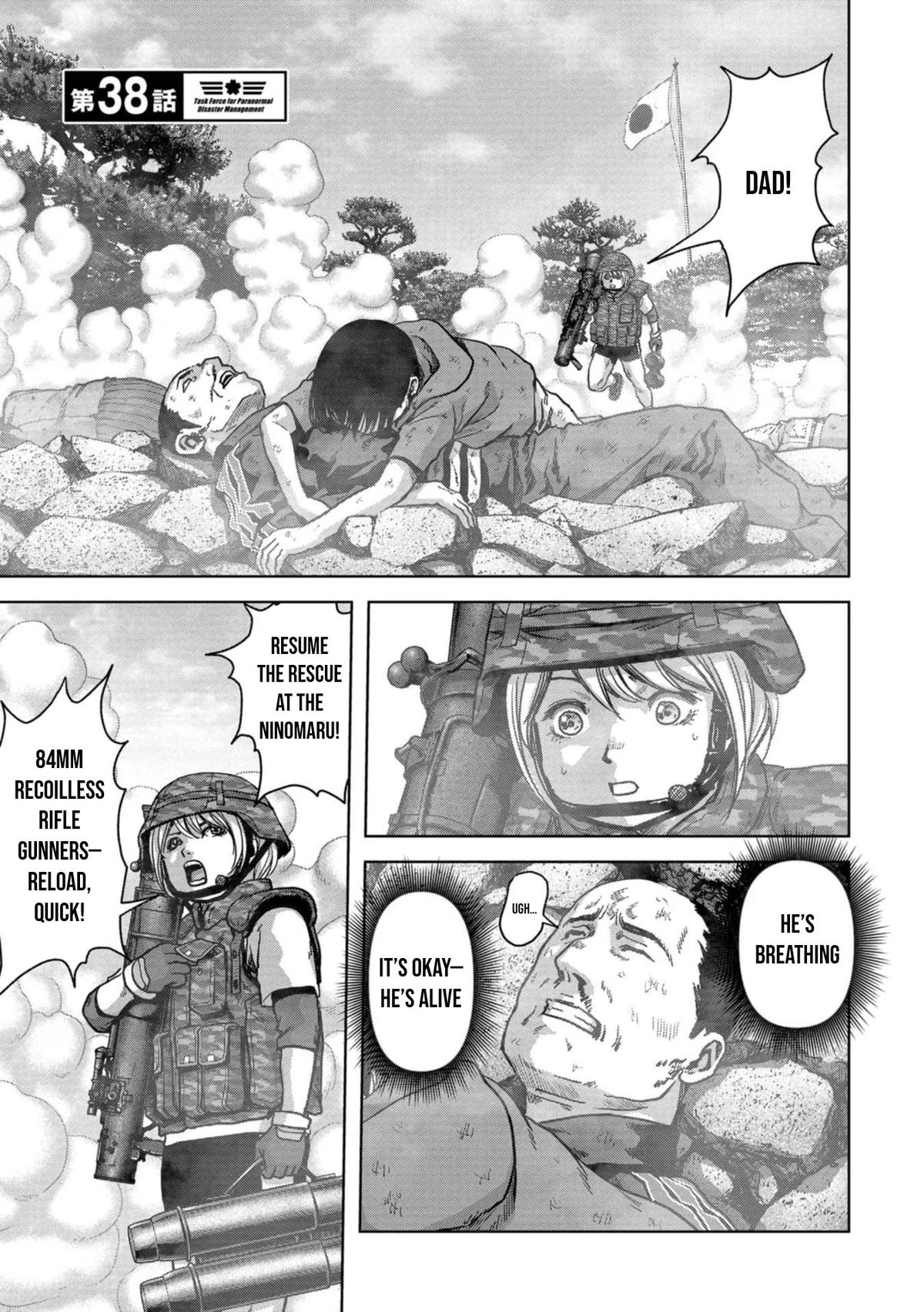 Kaijuu Jieitai Chap 38 - Next Chap 39