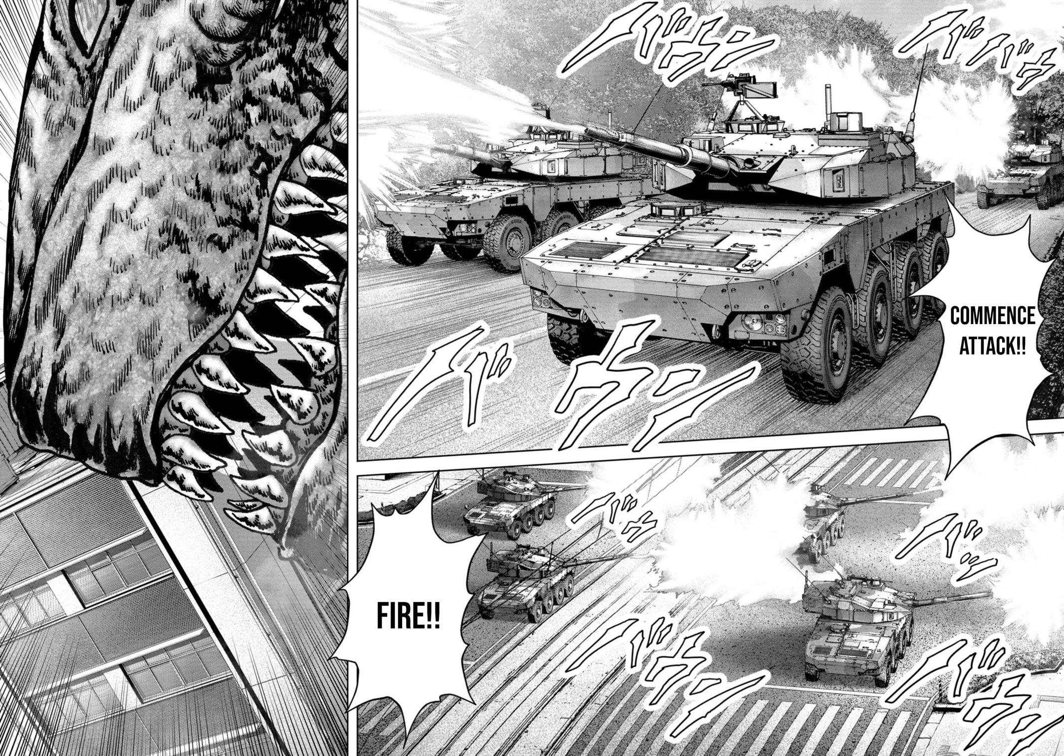 Kaijuu Jieitai Chap 38 - Next Chap 39