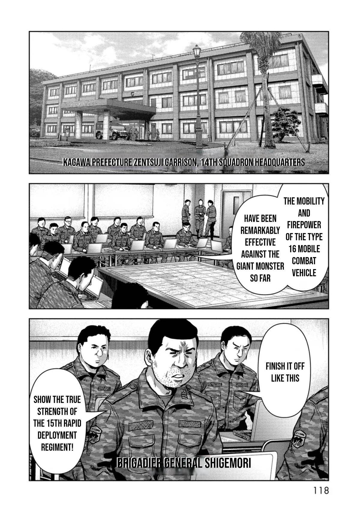 Kaijuu Jieitai Chap 39 - Next Chap 40