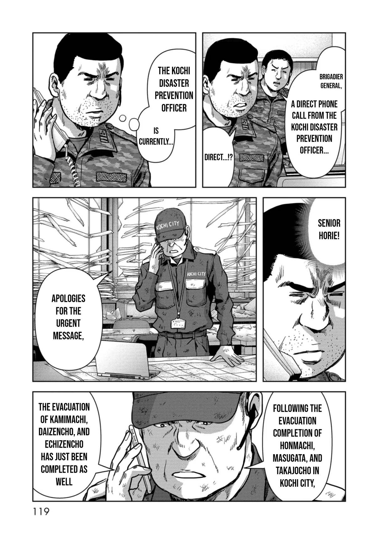 Kaijuu Jieitai Chap 39 - Next Chap 40