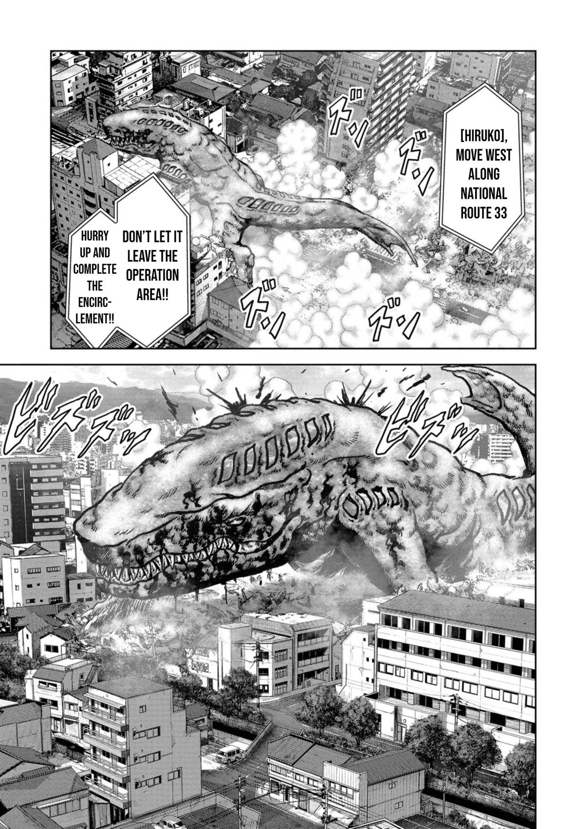 Kaijuu Jieitai Chap 39 - Next Chap 40