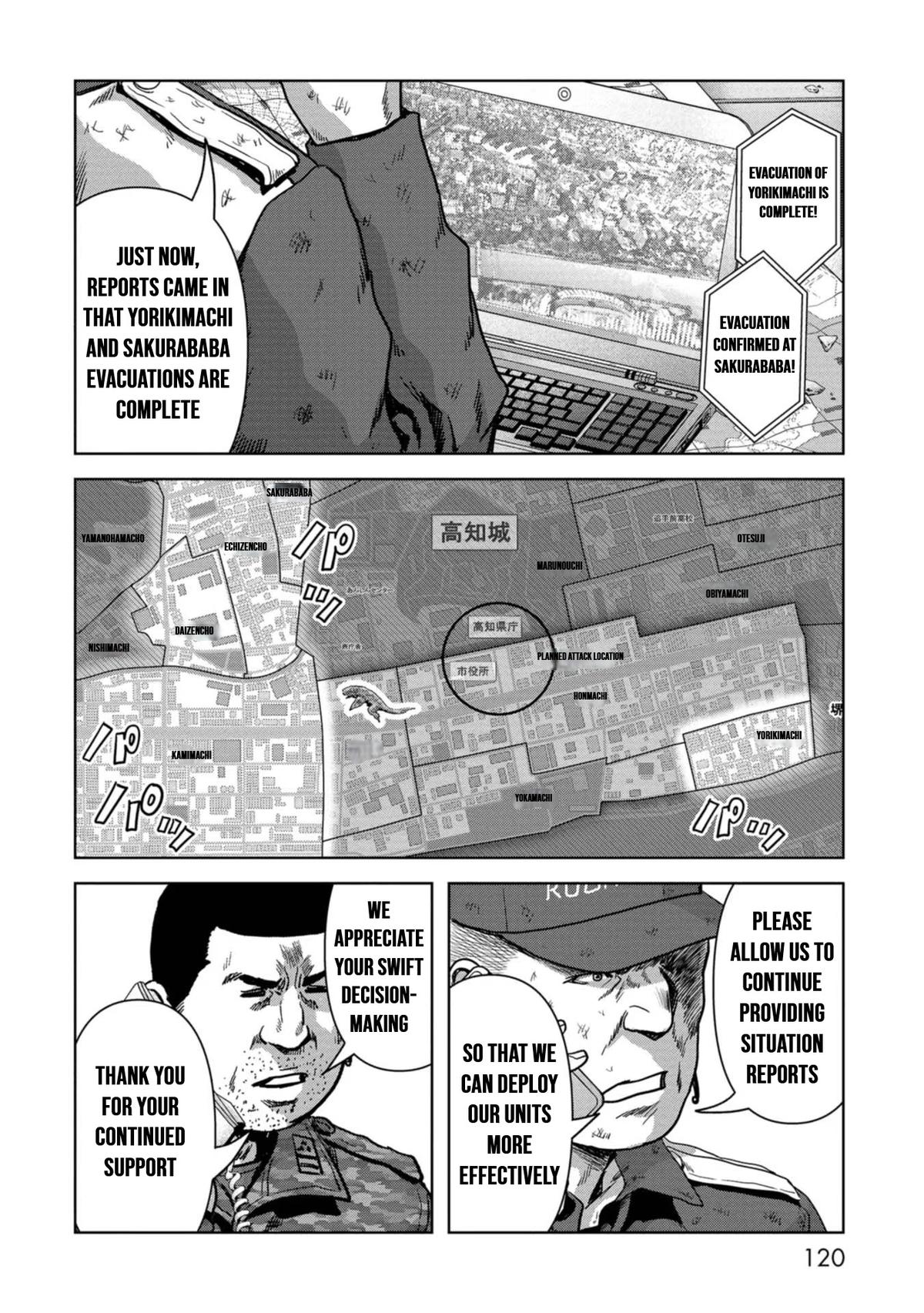 Kaijuu Jieitai Chap 39 - Next Chap 40