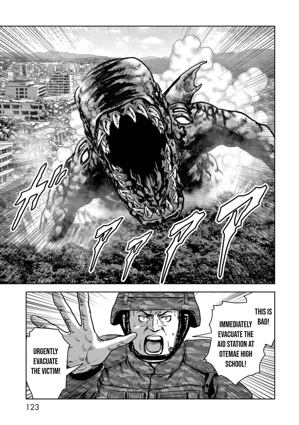 Kaijuu Jieitai Chap 39 - Next Chap 40