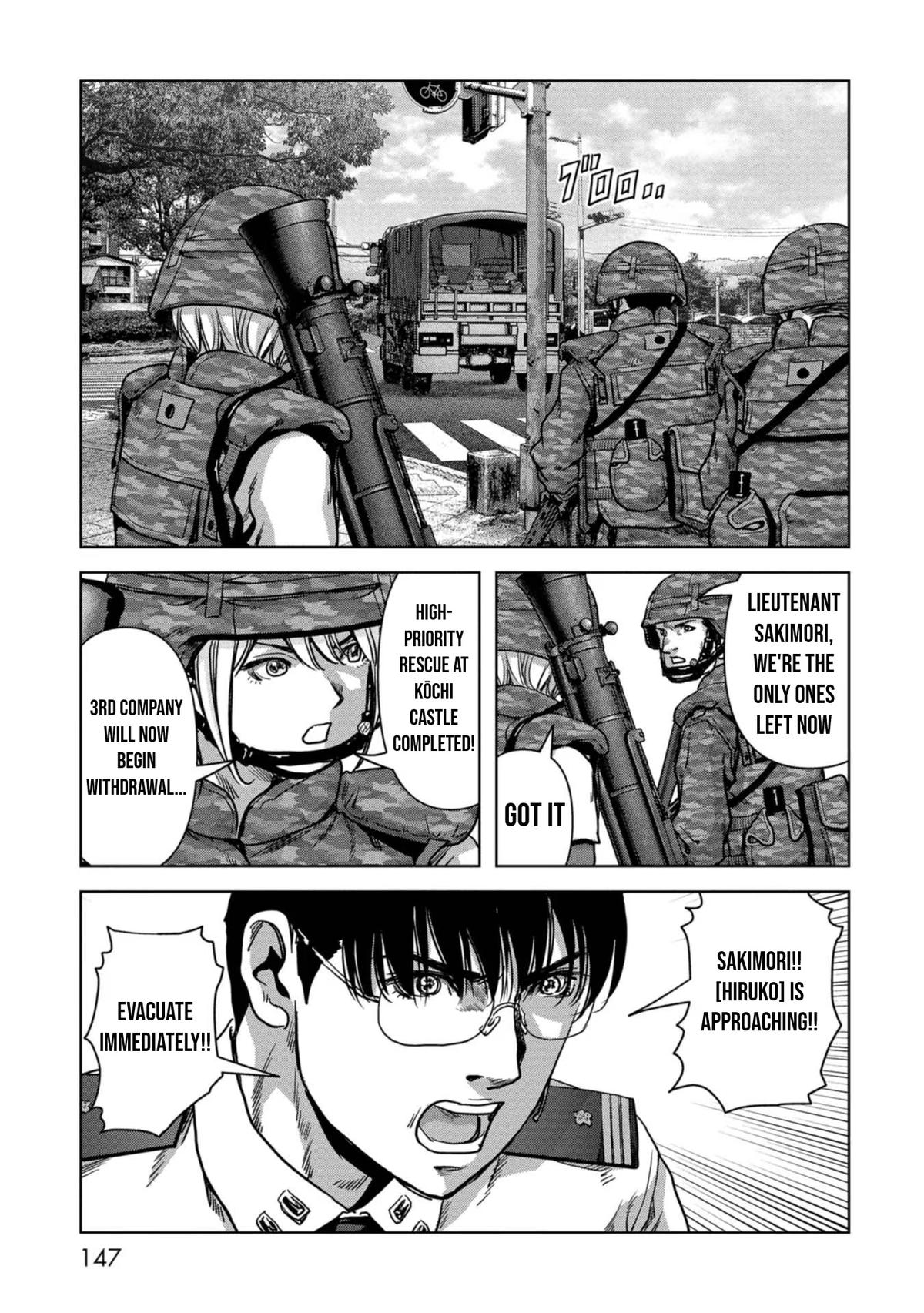 Kaijuu Jieitai Chap 39 - Next Chap 40
