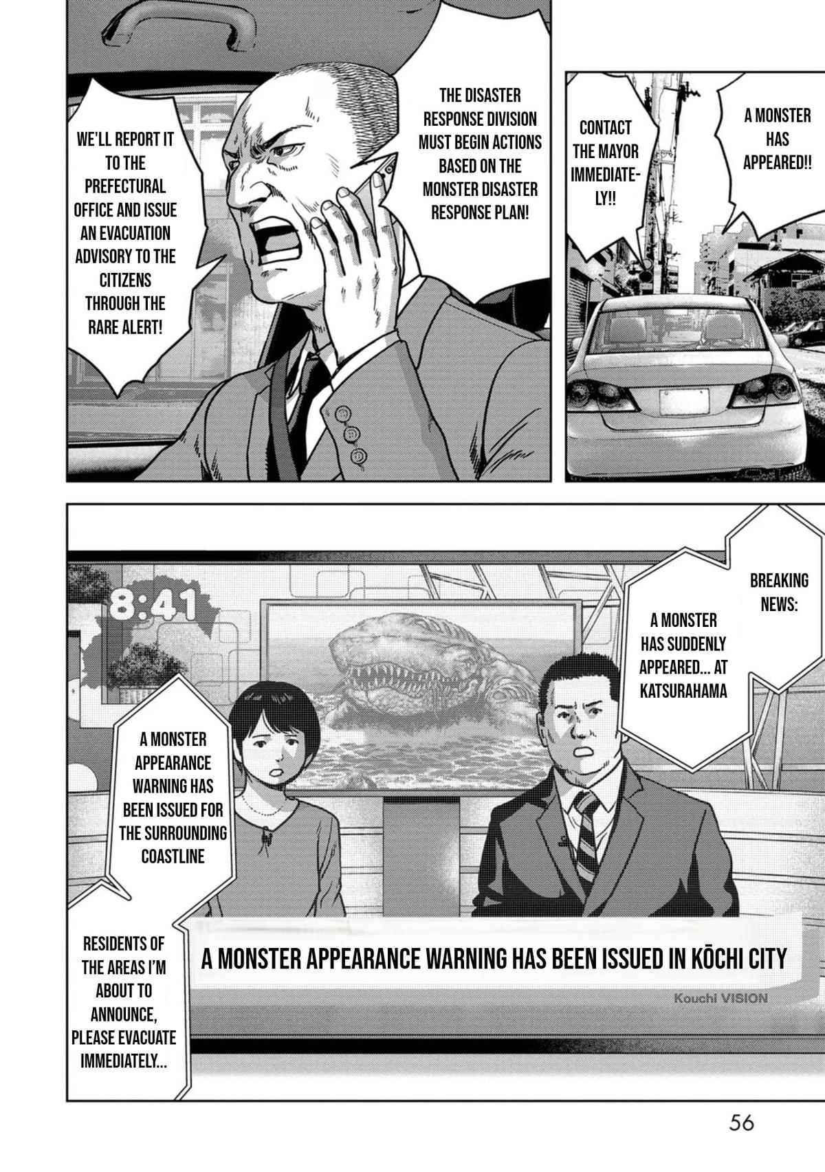 Kaijuu Jieitai Chap 31 - Next Chap 32