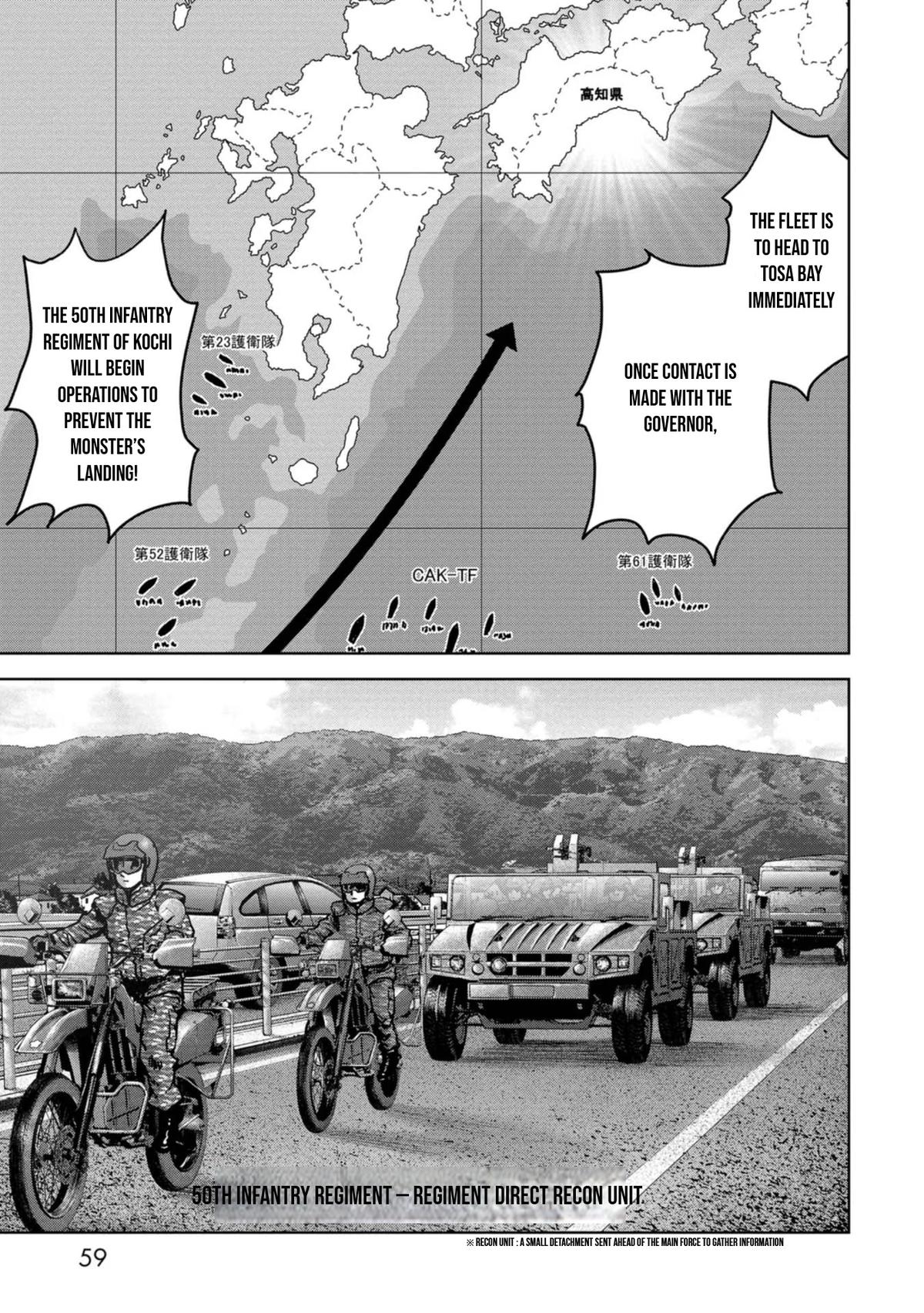 Kaijuu Jieitai Chap 31 - Next Chap 32