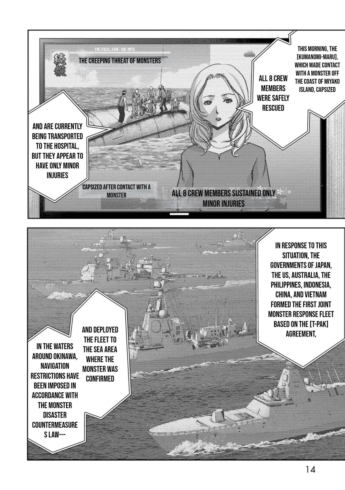 Kaijuu Jieitai Chap 31 - Next Chap 32