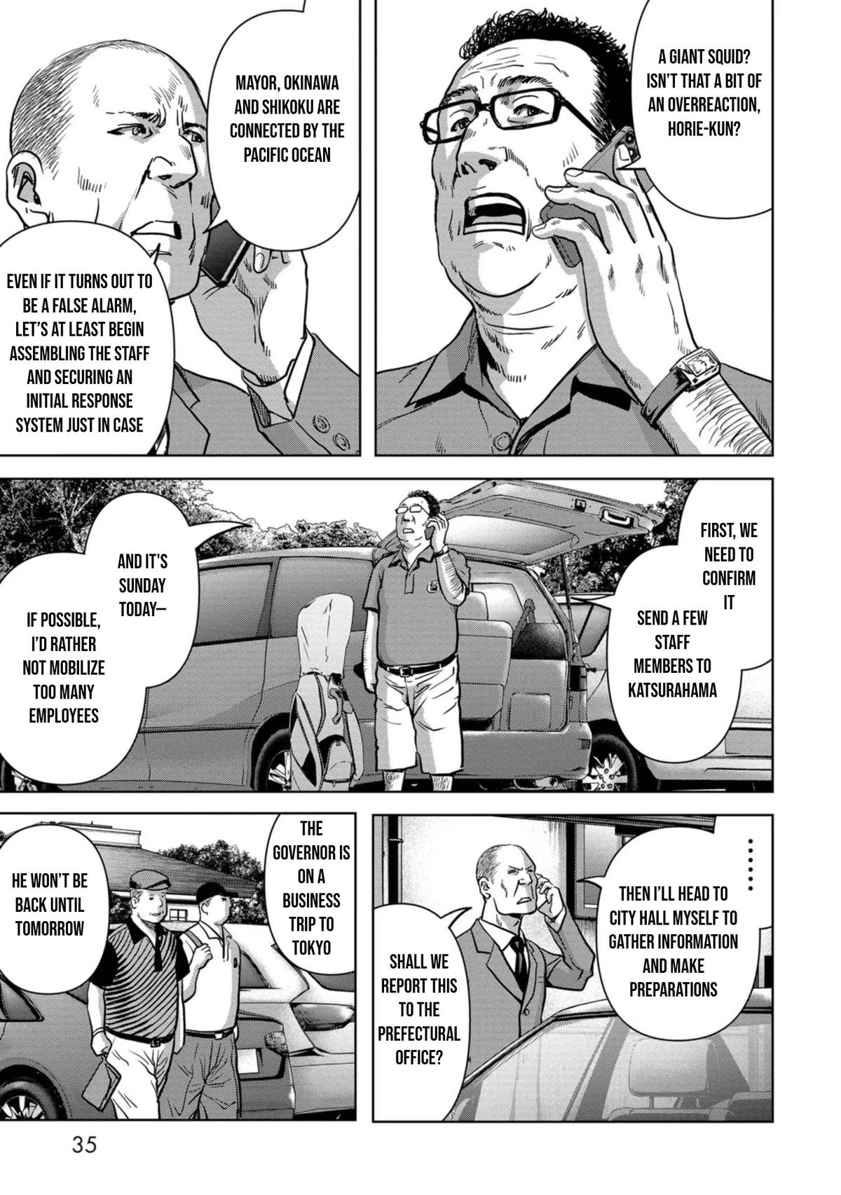 Kaijuu Jieitai Chap 31 - Next Chap 32