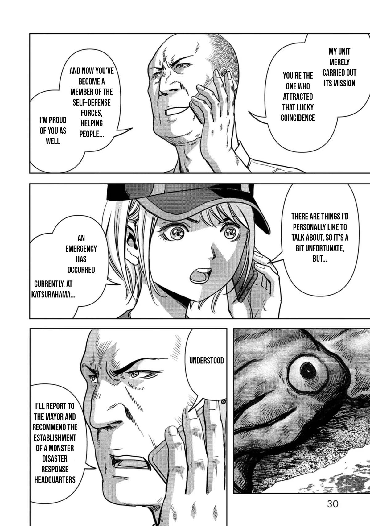 Kaijuu Jieitai Chap 31 - Next Chap 32