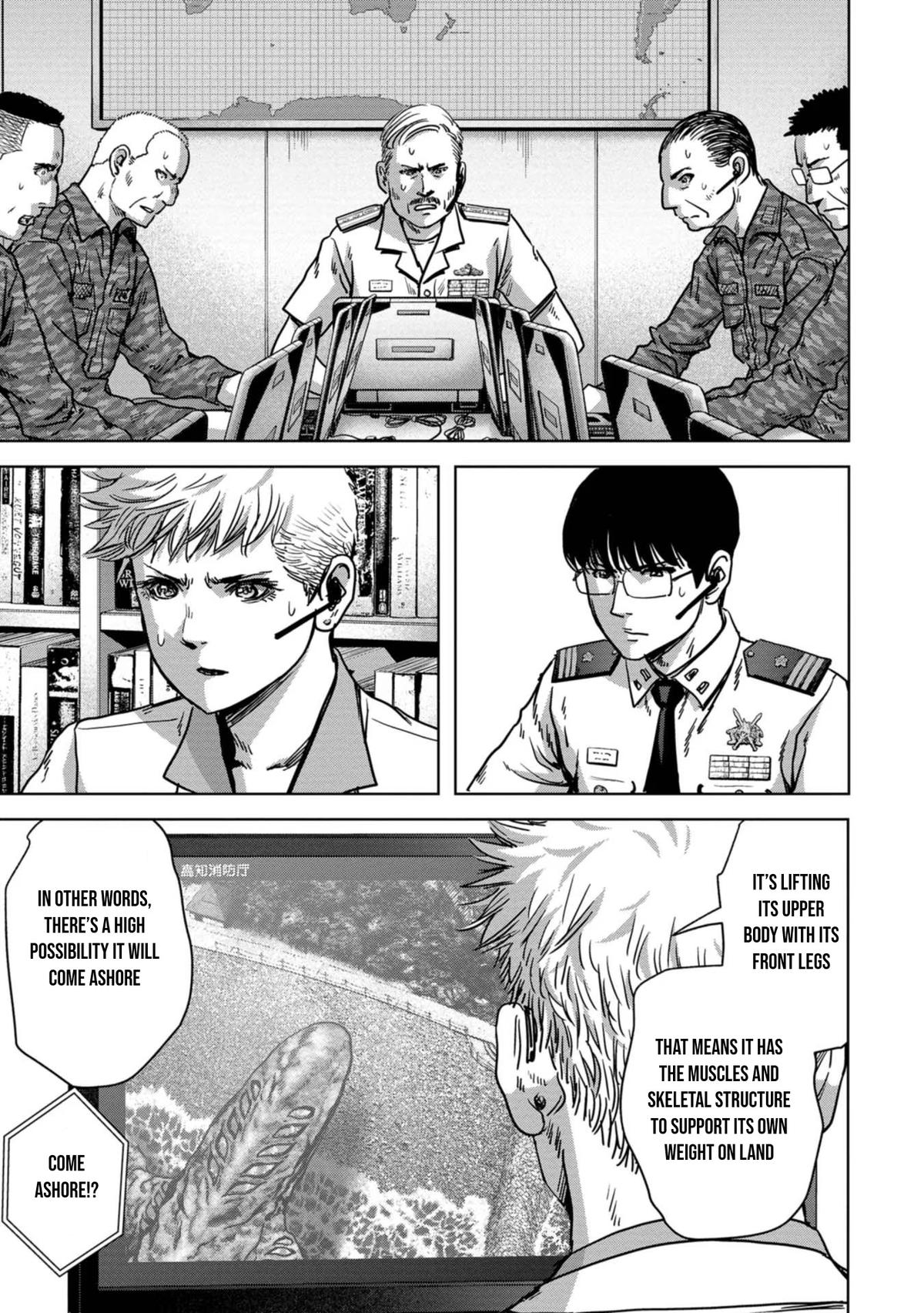 Kaijuu Jieitai Chap 32 - Next Chap 33