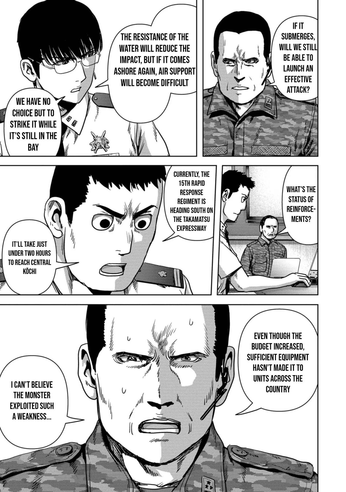 Kaijuu Jieitai Chap 32 - Next Chap 33