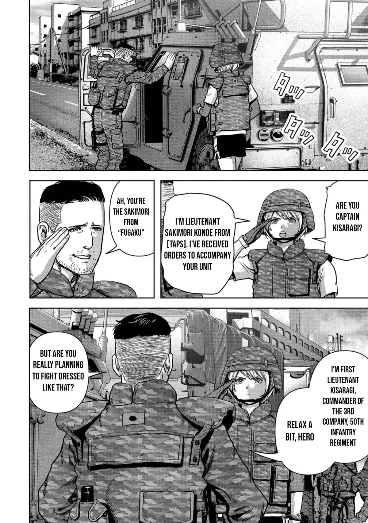 Kaijuu Jieitai Chap 32 - Next Chap 33