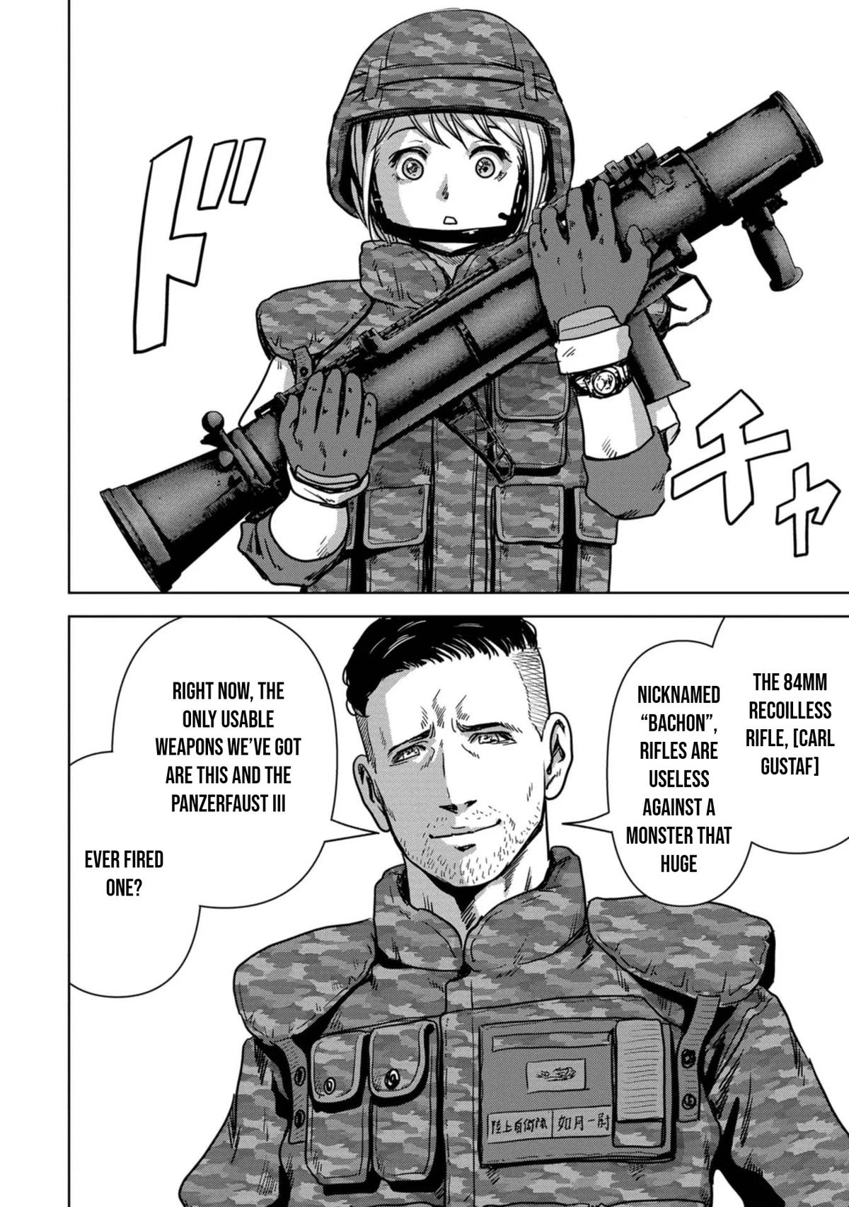 Kaijuu Jieitai Chap 32 - Next Chap 33