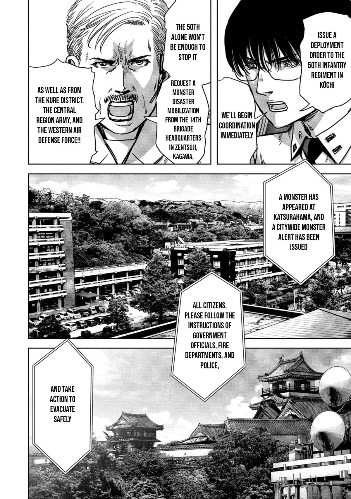Kaijuu Jieitai Chap 32 - Next Chap 33