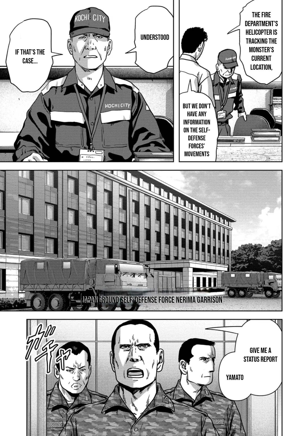 Kaijuu Jieitai Chap 32 - Next Chap 33