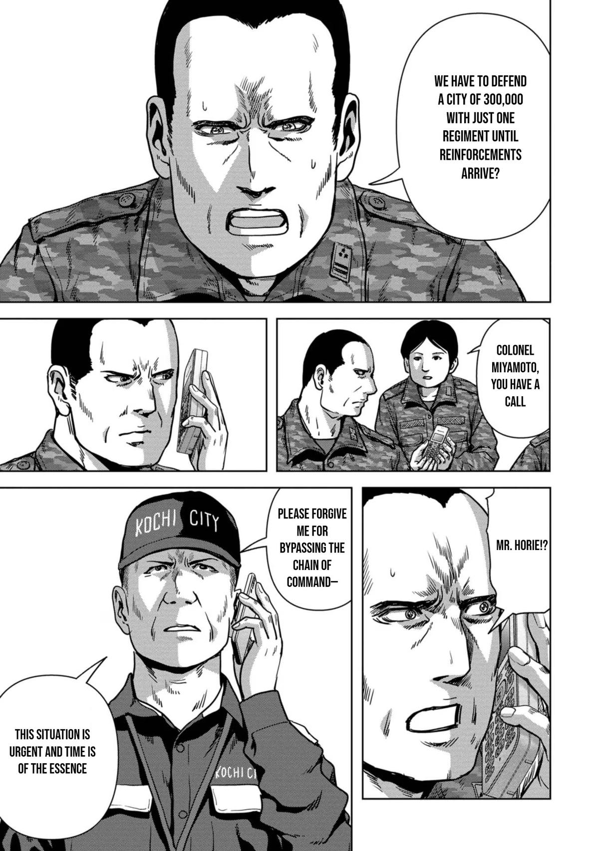 Kaijuu Jieitai Chap 32 - Next Chap 33