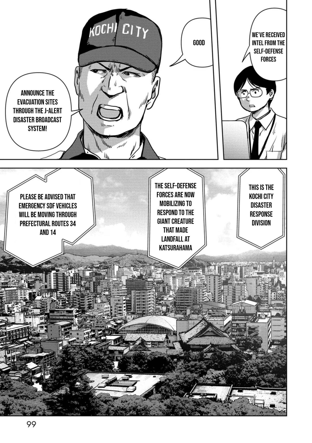 Kaijuu Jieitai Chap 32 - Next Chap 33