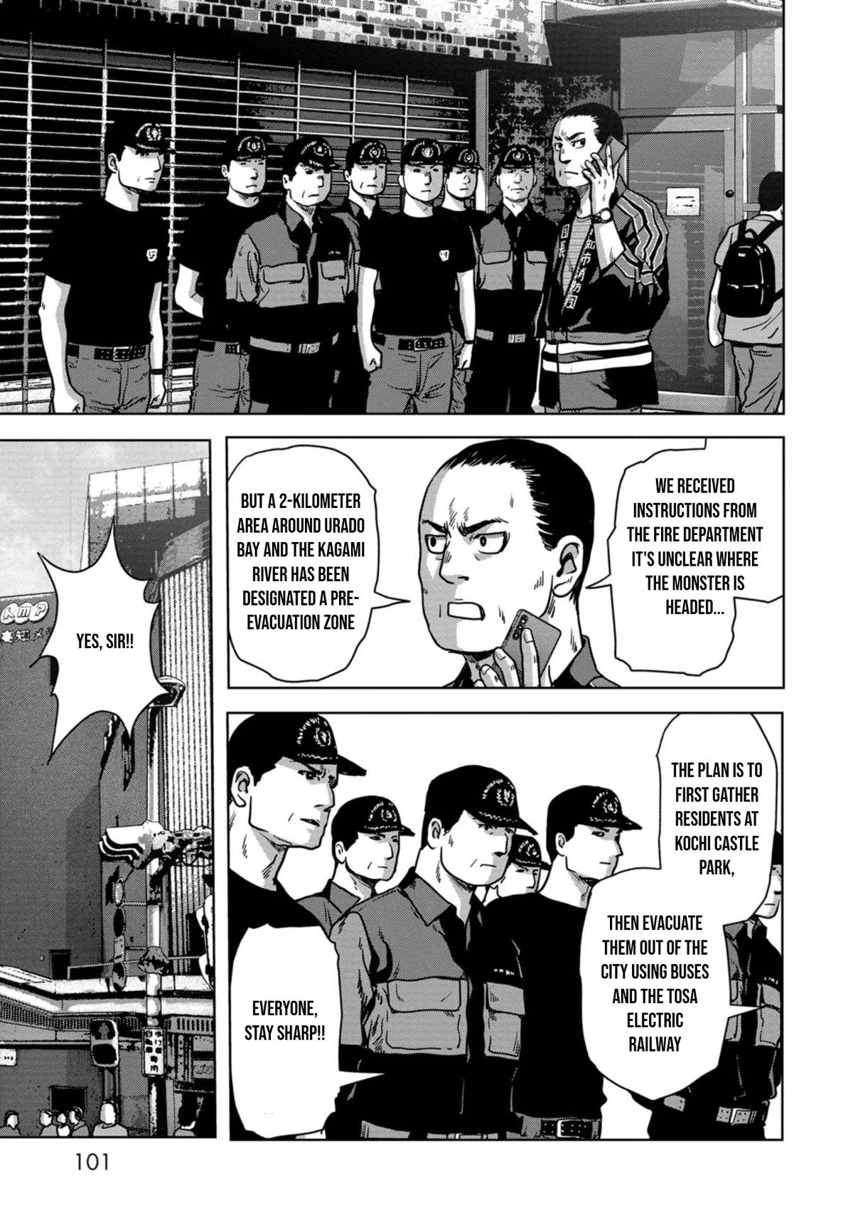 Kaijuu Jieitai Chap 32 - Next Chap 33