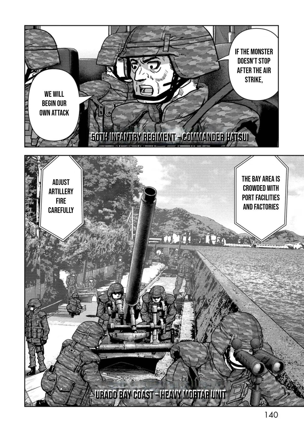 Kaijuu Jieitai Chap 33 - Next Chap 34