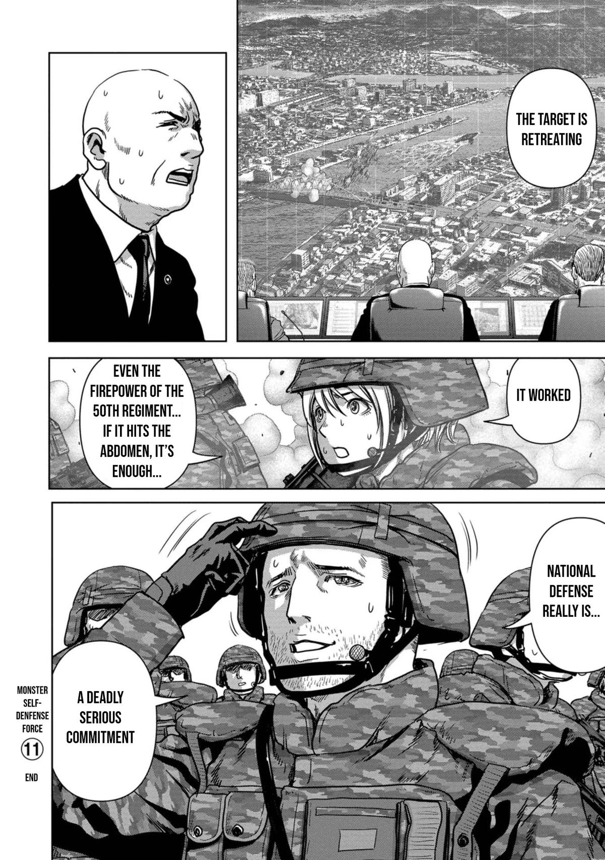 Kaijuu Jieitai Chap 33 - Next Chap 34