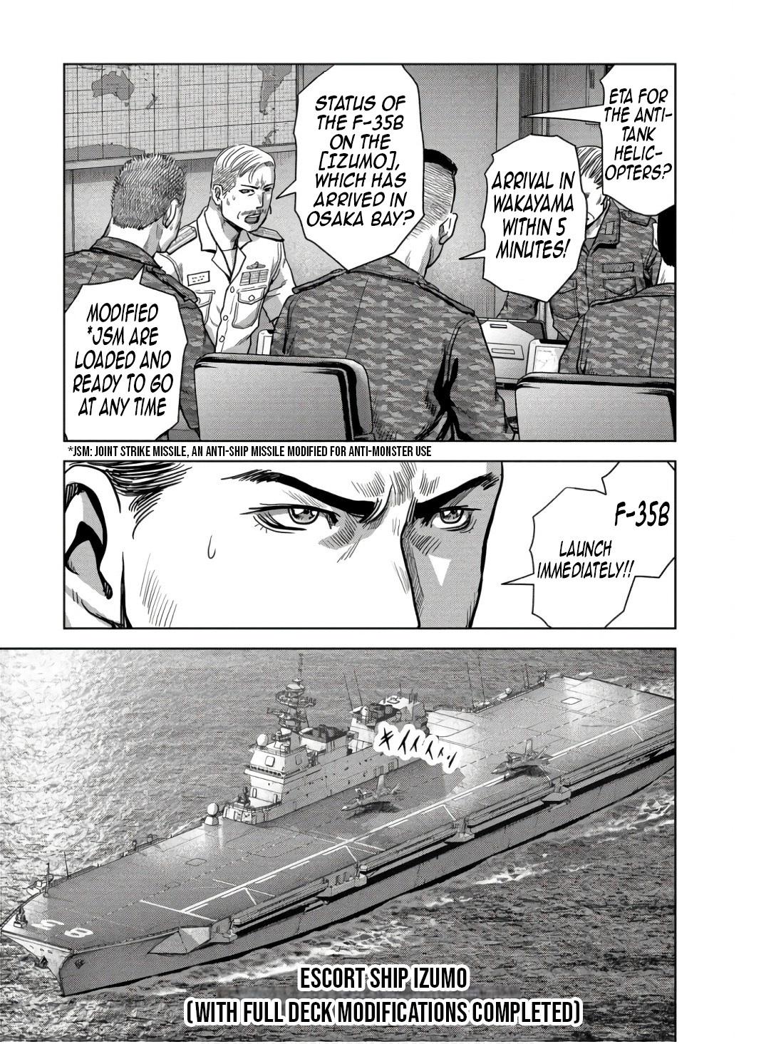 Kaijuu Jieitai Chap 47 - Next Chap 48