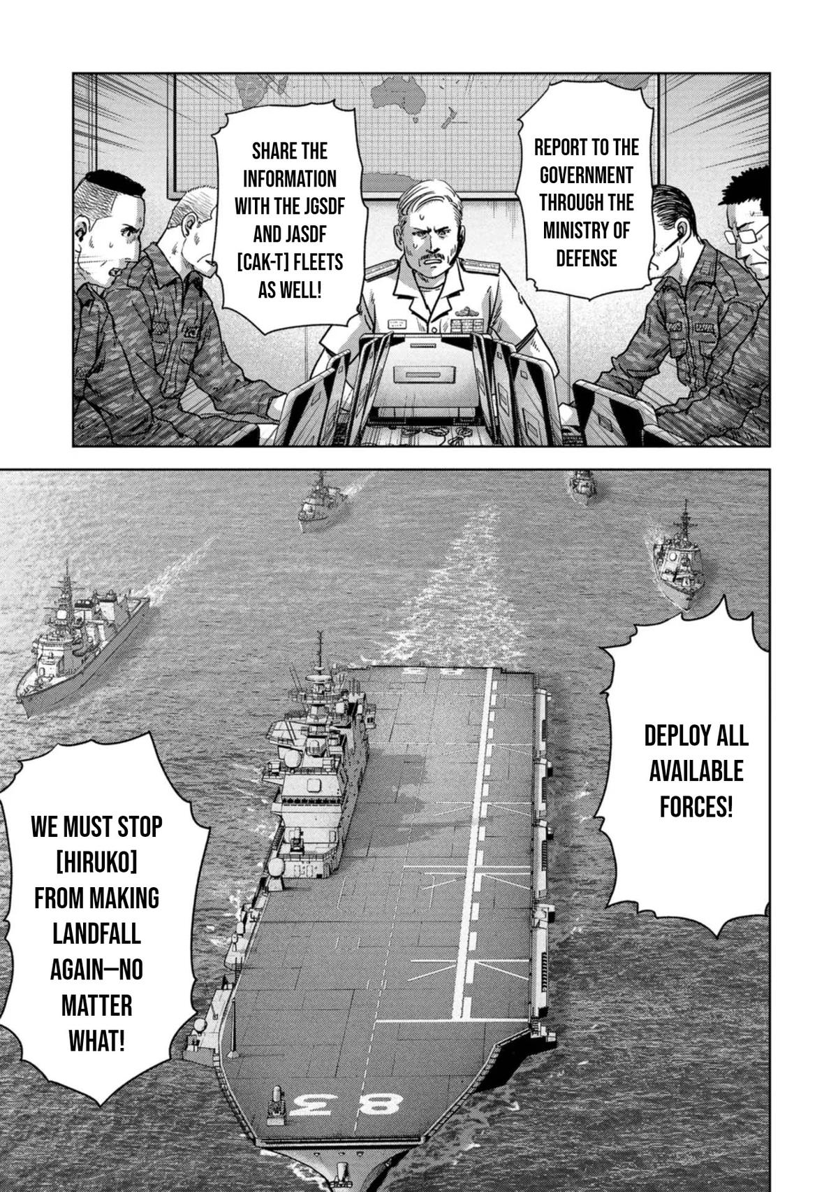 Kaijuu Jieitai Chap 44 - Next Chap 45