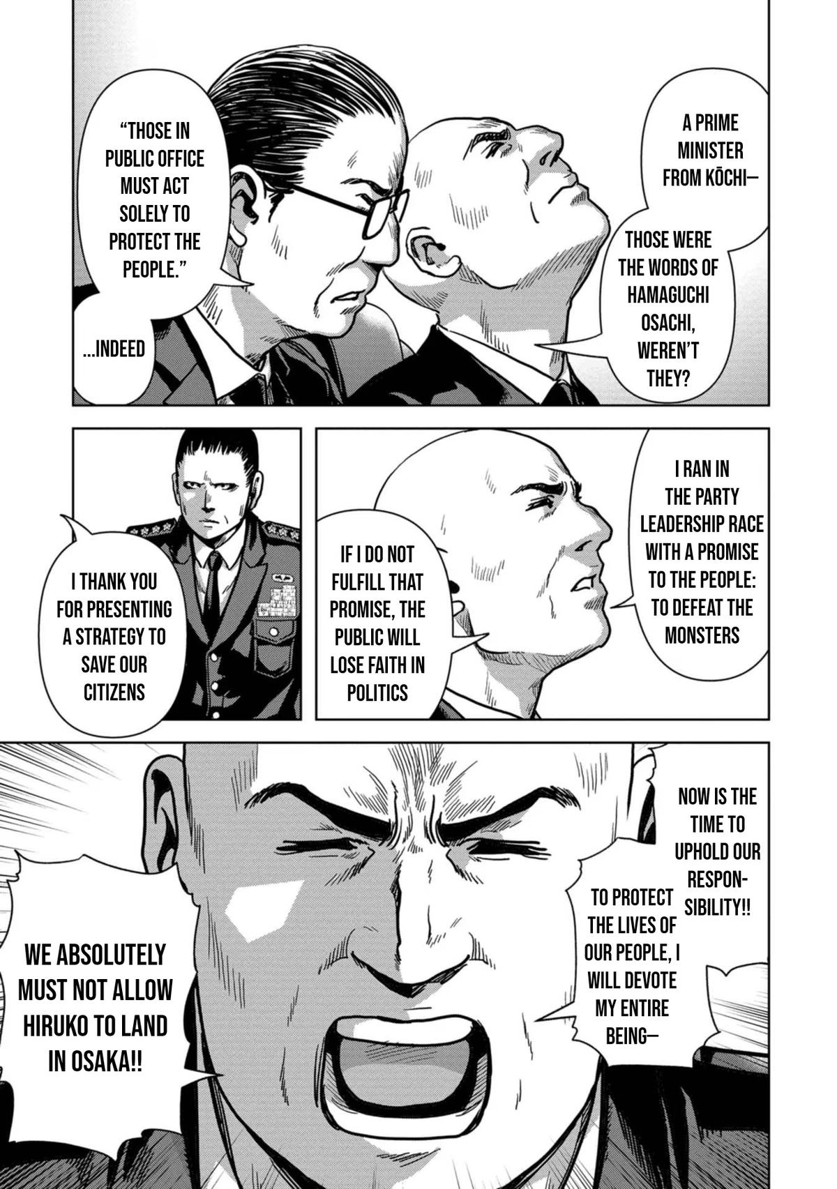 Kaijuu Jieitai Chap 44 - Next Chap 45
