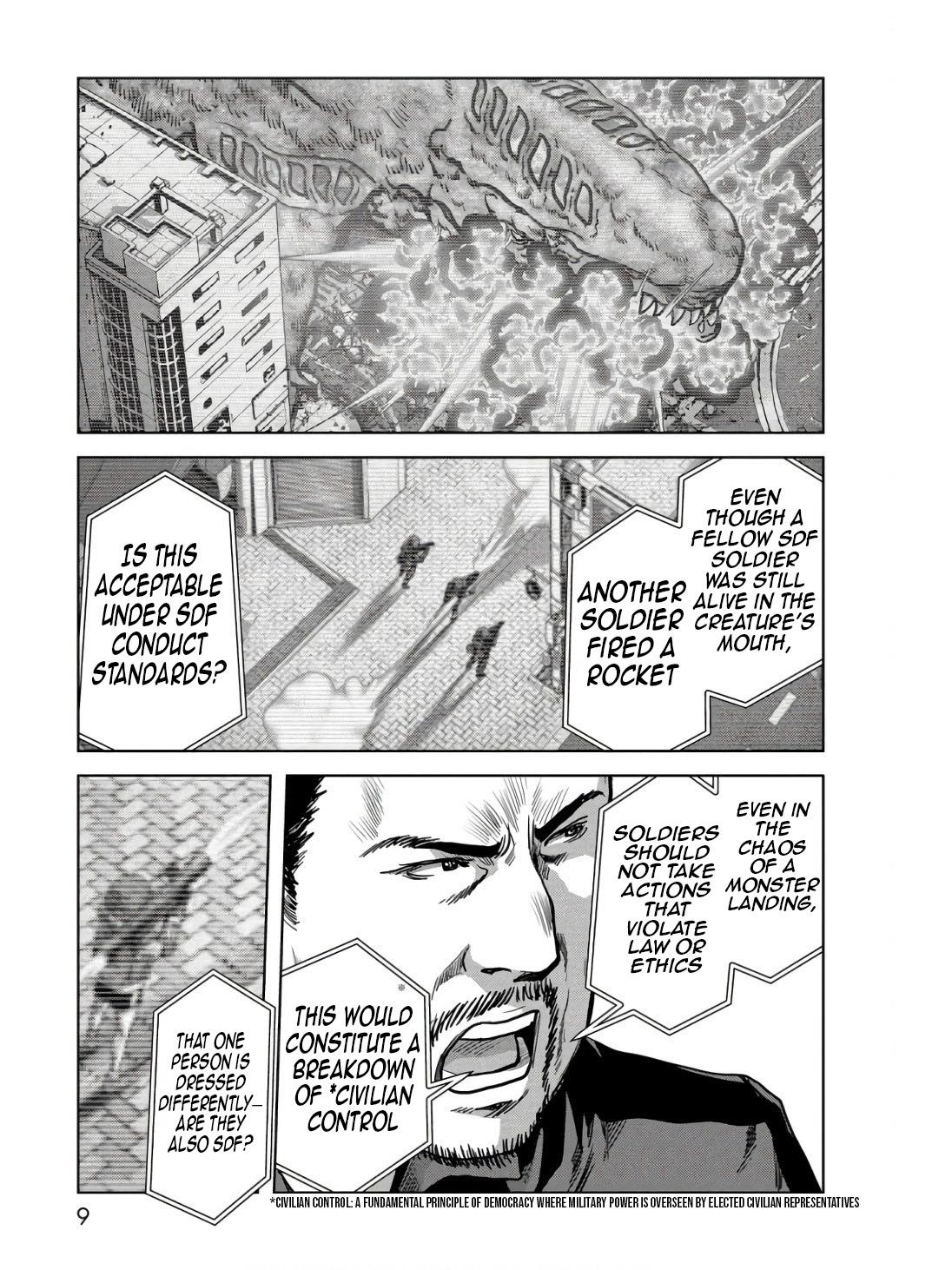 Kaijuu Jieitai Chap 45 - Next Chap 46