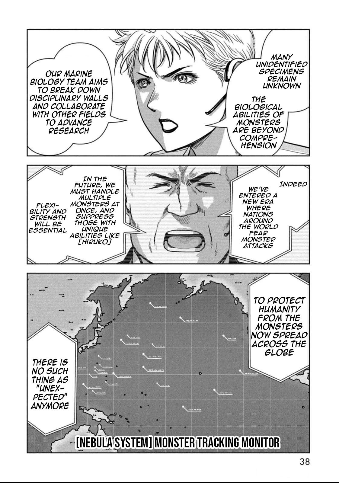 Kaijuu Jieitai Chap 49 - Next Chap 50