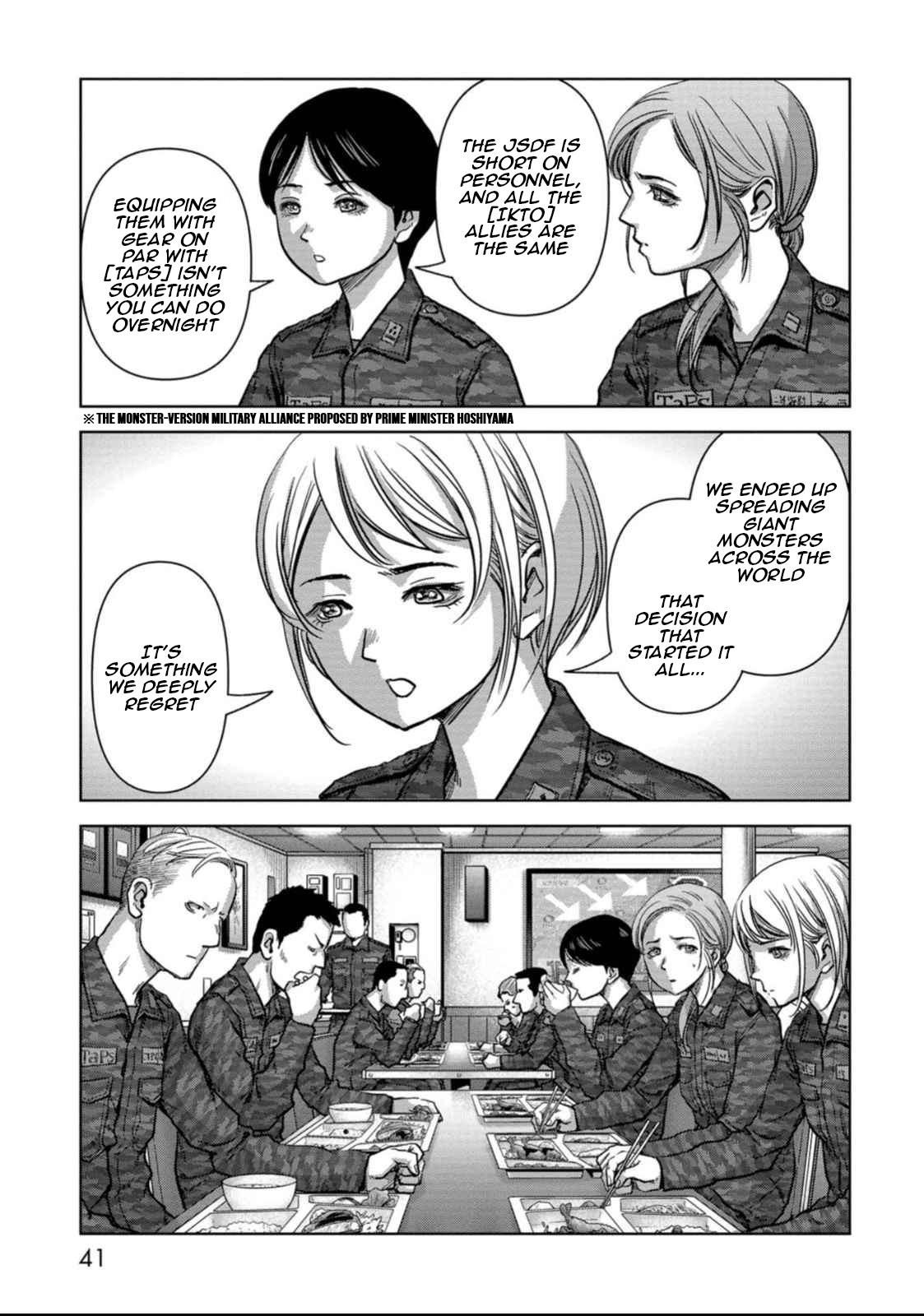 Kaijuu Jieitai Chap 49 - Next Chap 50