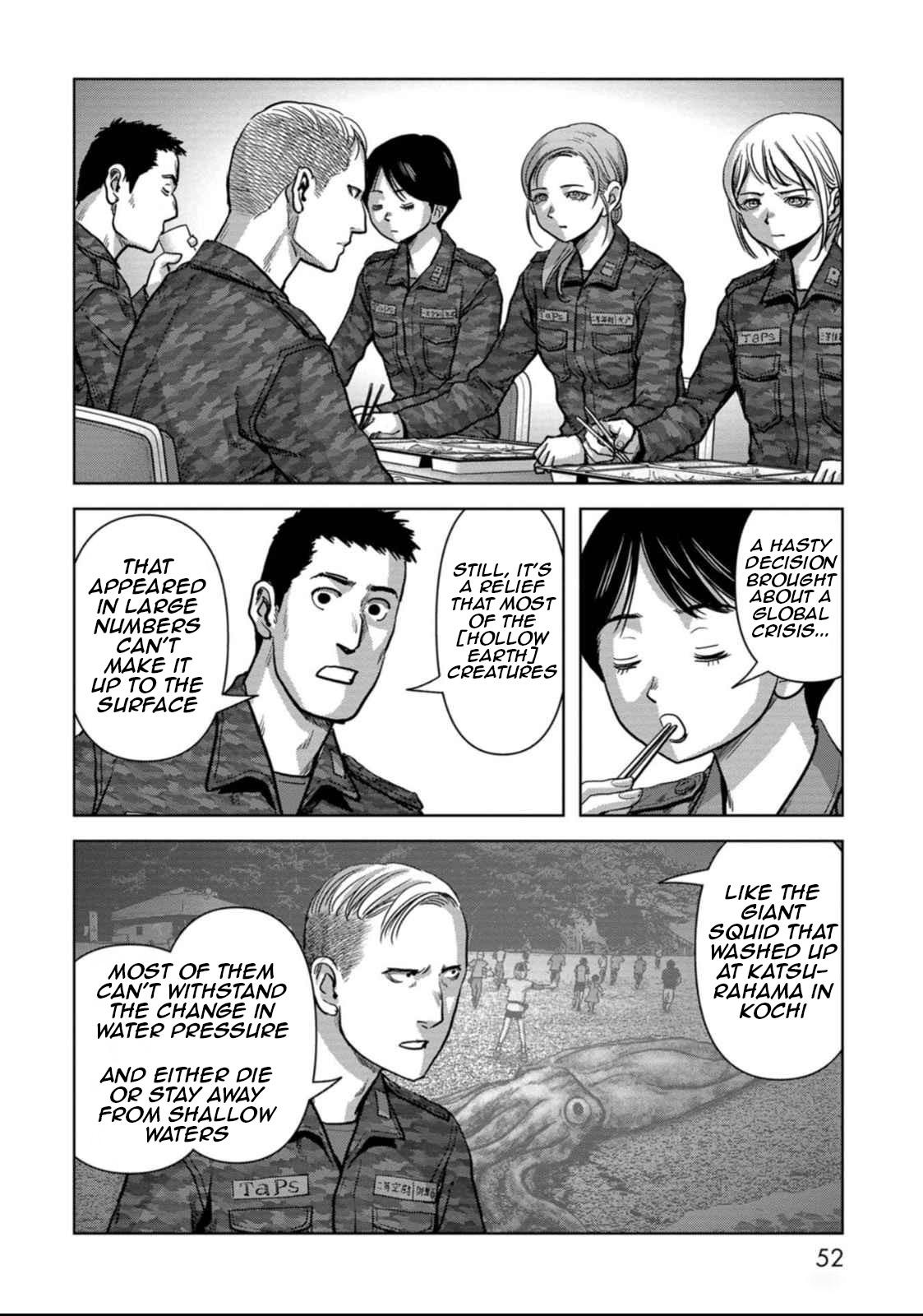 Kaijuu Jieitai Chap 49 - Next Chap 50