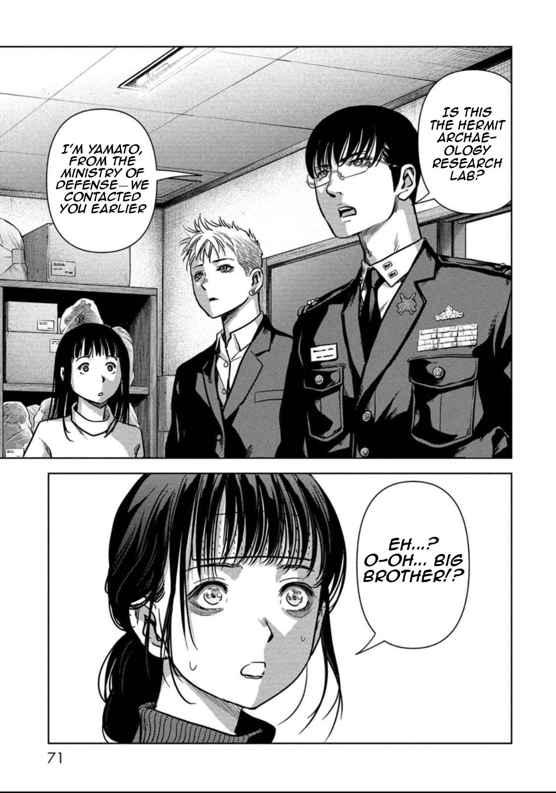 Kaijuu Jieitai Chap 49 - Next Chap 50