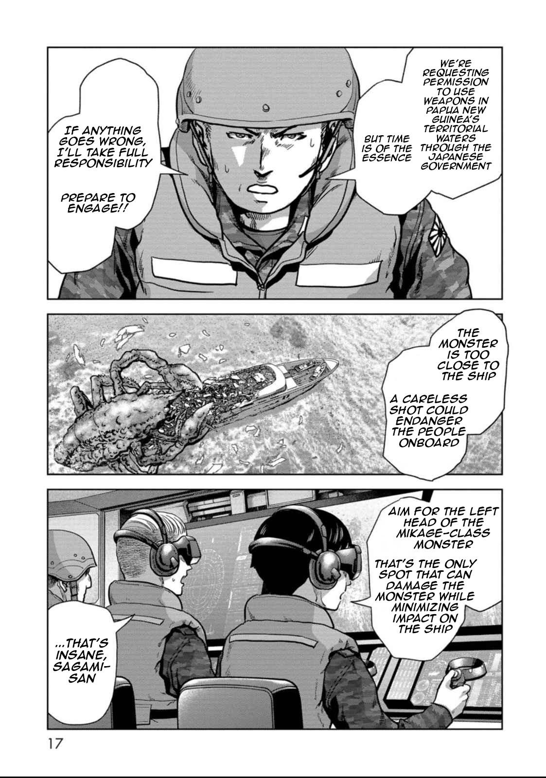 Kaijuu Jieitai Chap 49 - Next Chap 50