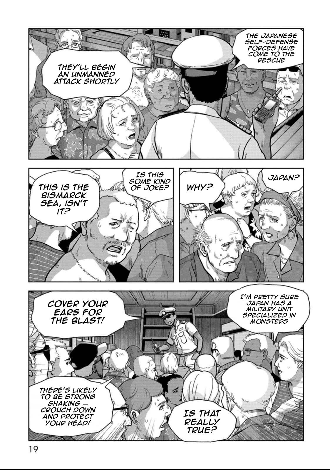 Kaijuu Jieitai Chap 49 - Next Chap 50