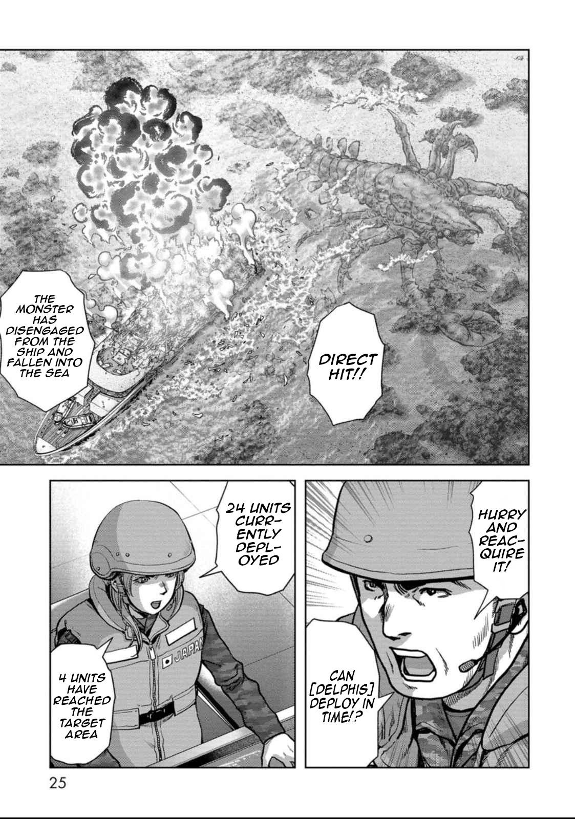 Kaijuu Jieitai Chap 49 - Next Chap 50