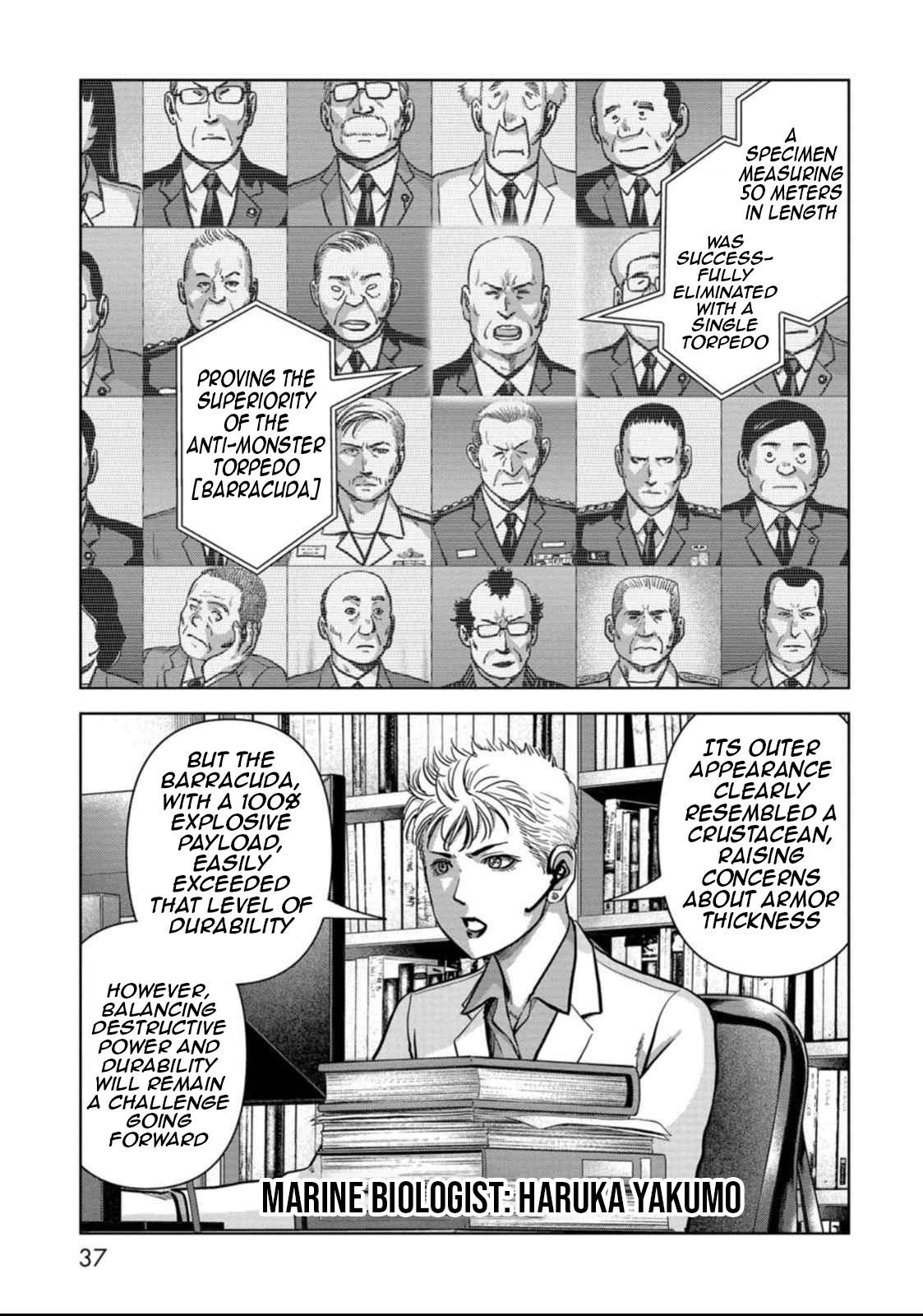 Kaijuu Jieitai Chap 49 - Next Chap 50